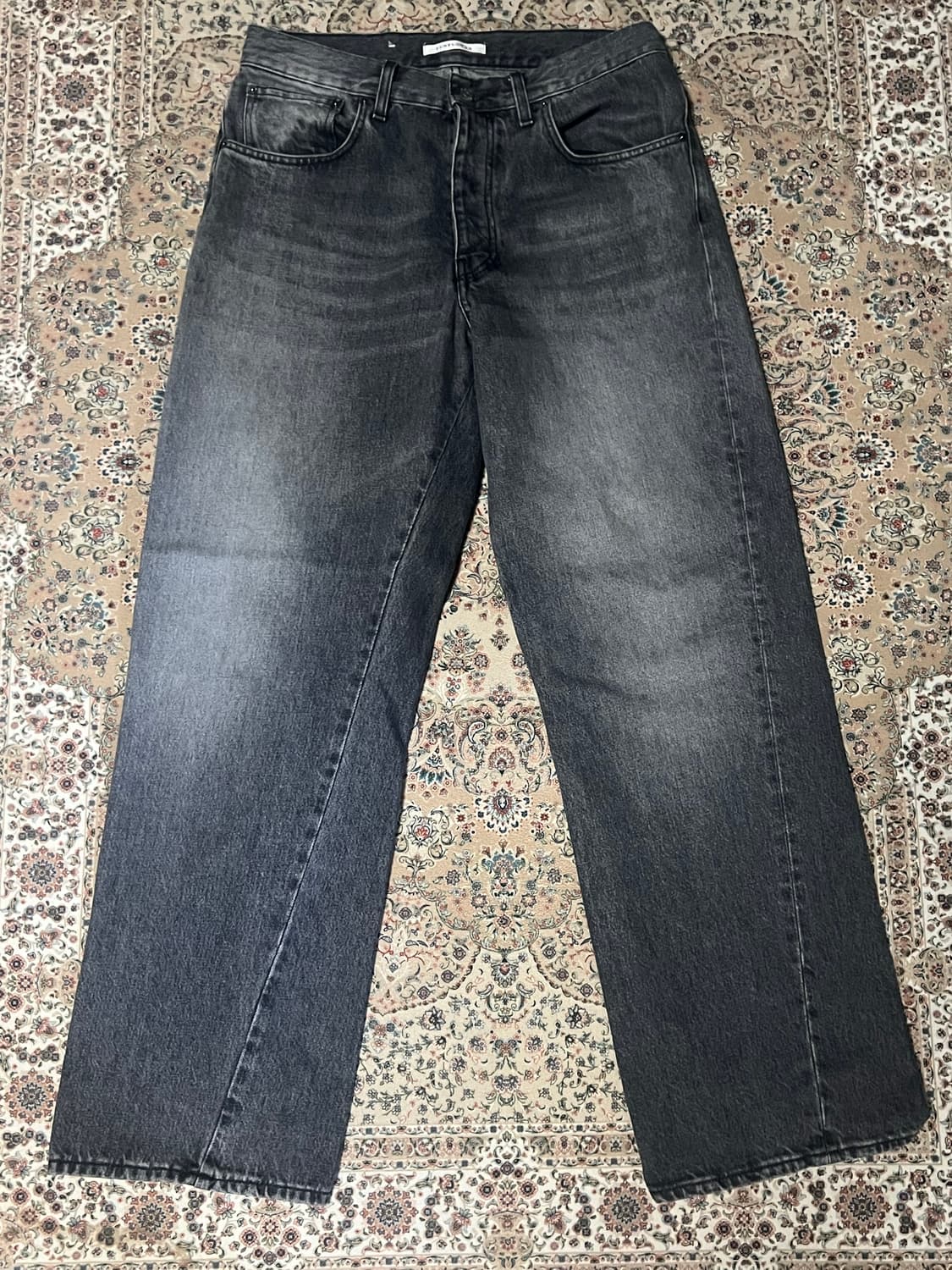 선플라워 와이드 트위스트 데님 31/32 상품이미지1