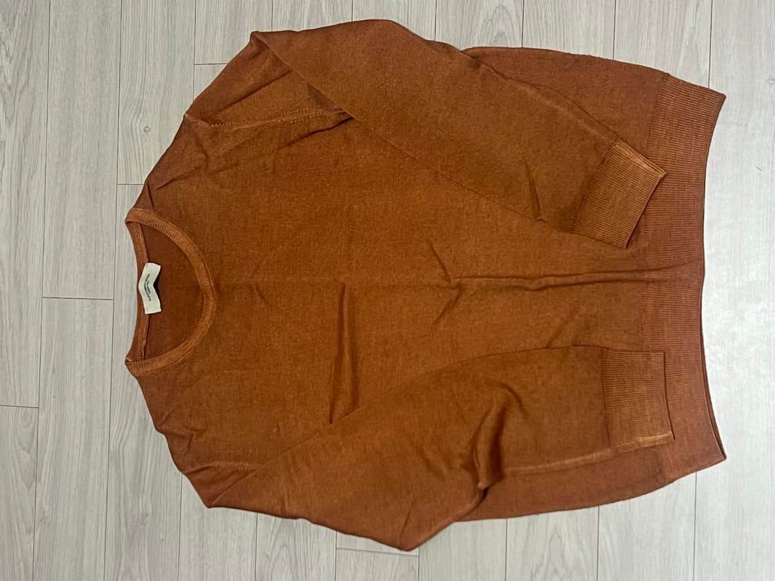 이태리 빈티지 니트 오렌지 상품이미지2