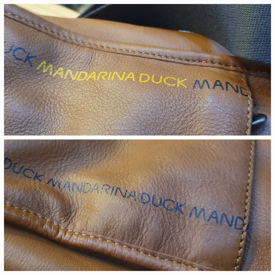 만다리나덕 레더 브리프케이스 상품이미지5