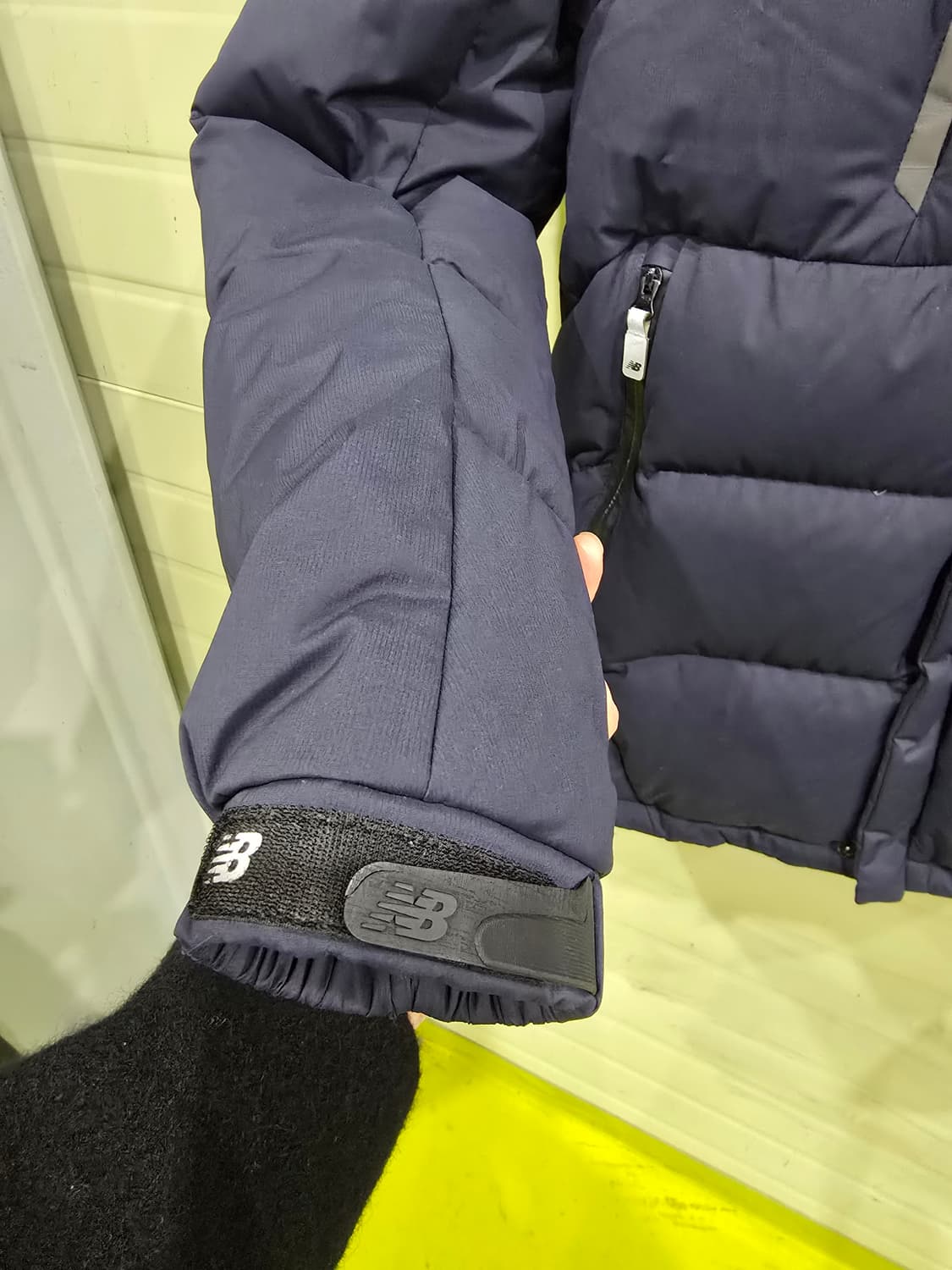 뉴발란스 네이비 남녀공용 패딩 점퍼 상품이미지8