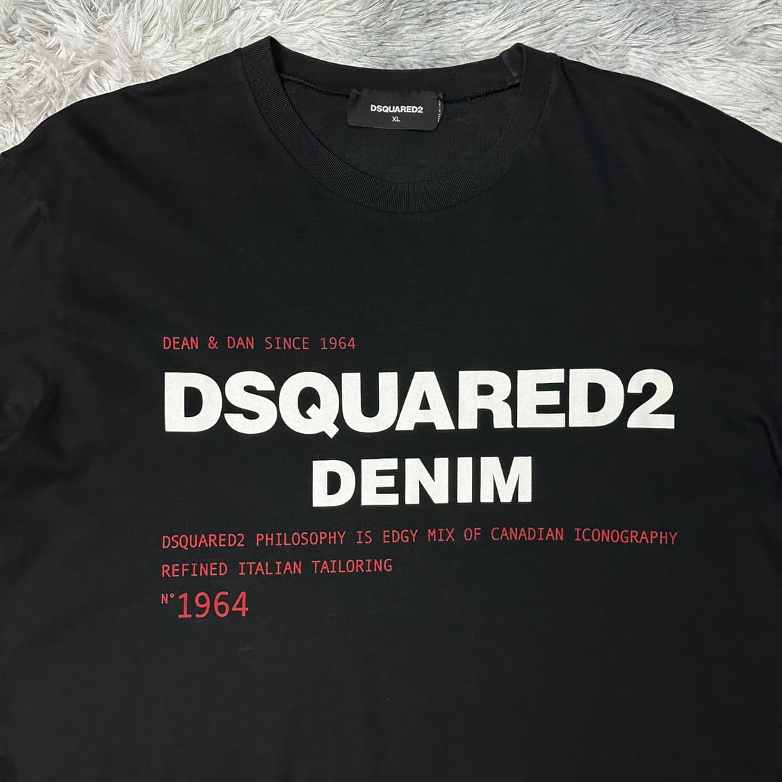 디스퀘어드2 블랙 반팔 XL 상품이미지2