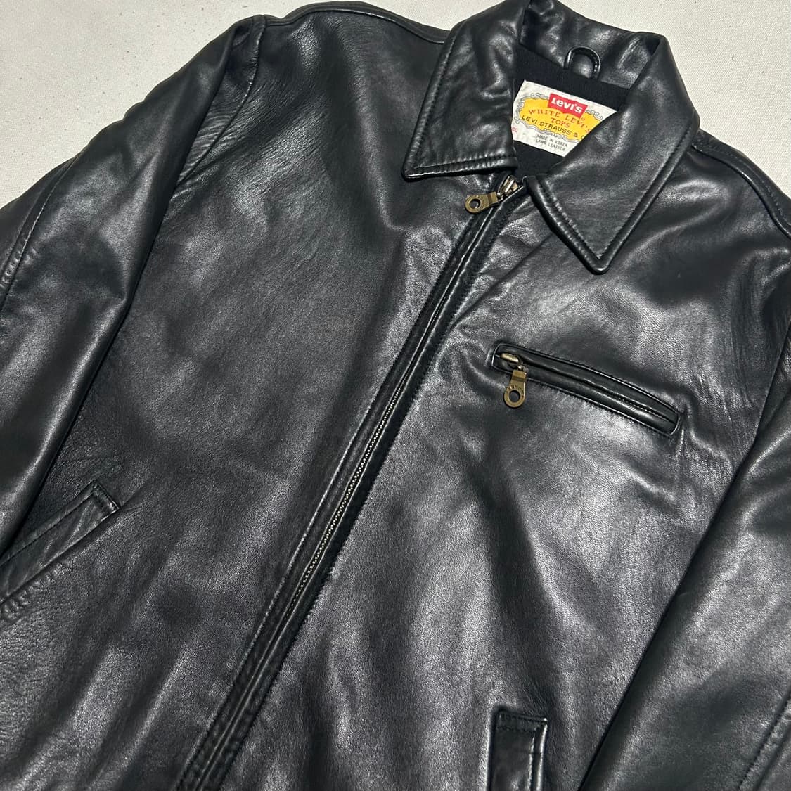🫶🏻 90‘s 리바이스 빈티지 쉽스킨 레더자켓 🫶🏻 상품이미지2