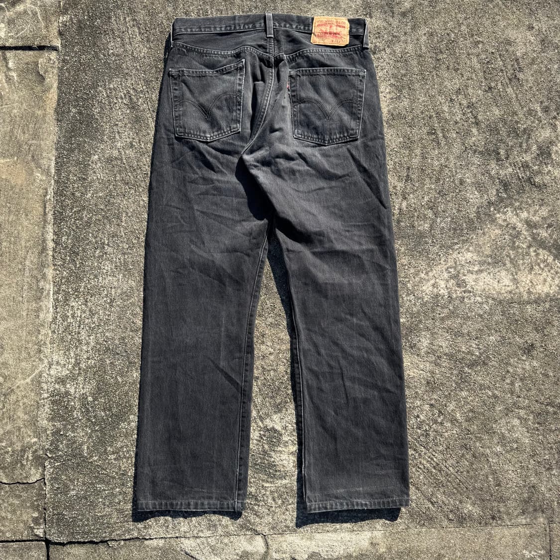 [33] 리바이스 501 흑청 데님 팬츠 상품이미지2
