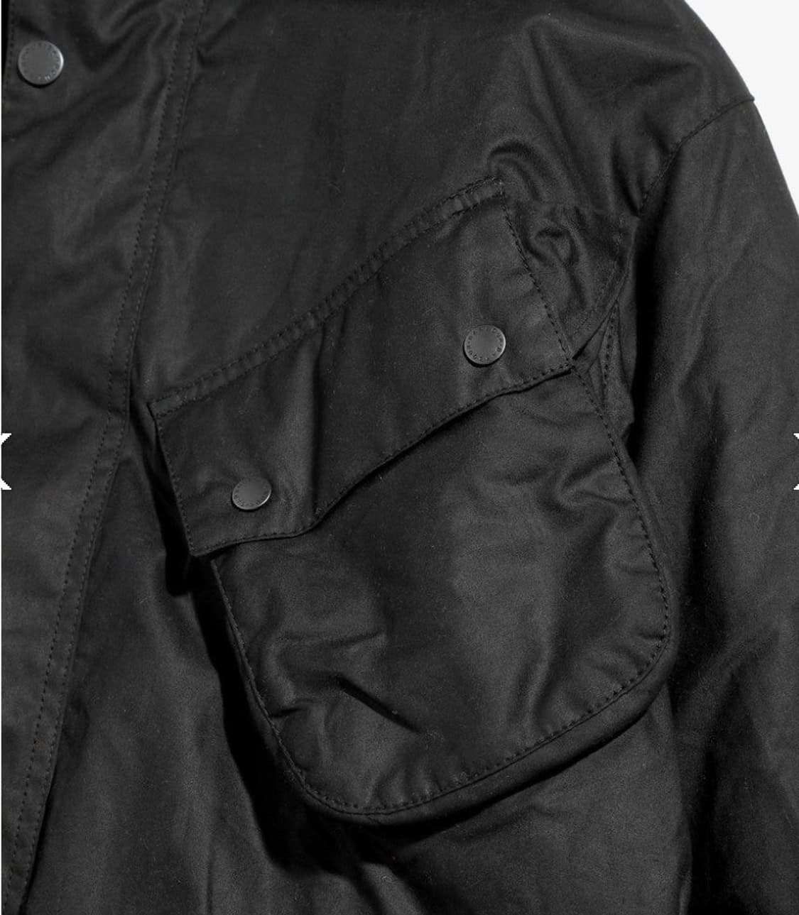 바버 x 엔지니어드가먼츠 브룩데일( brookdale) 파카 블랙컬러 L 상품이미지4