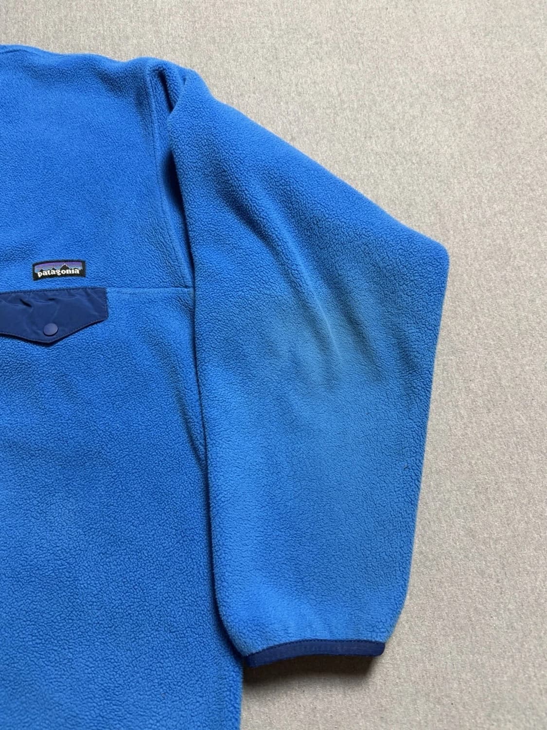 00s 파타고니아 신칠라 스냅-T 블루 상품이미지5