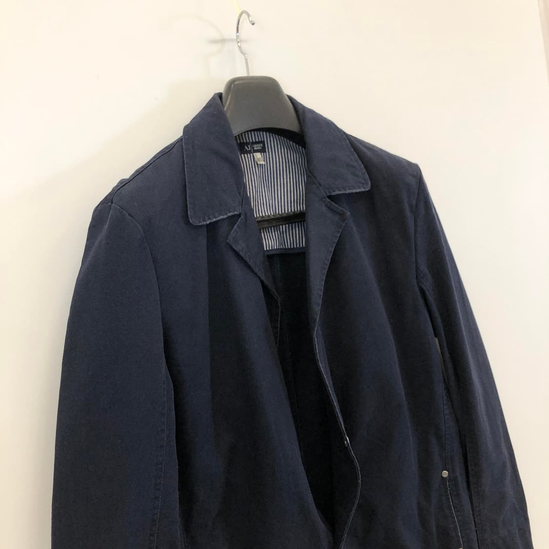 AJ 아르마니진 가먼트 코튼자켓 L 상품이미지4