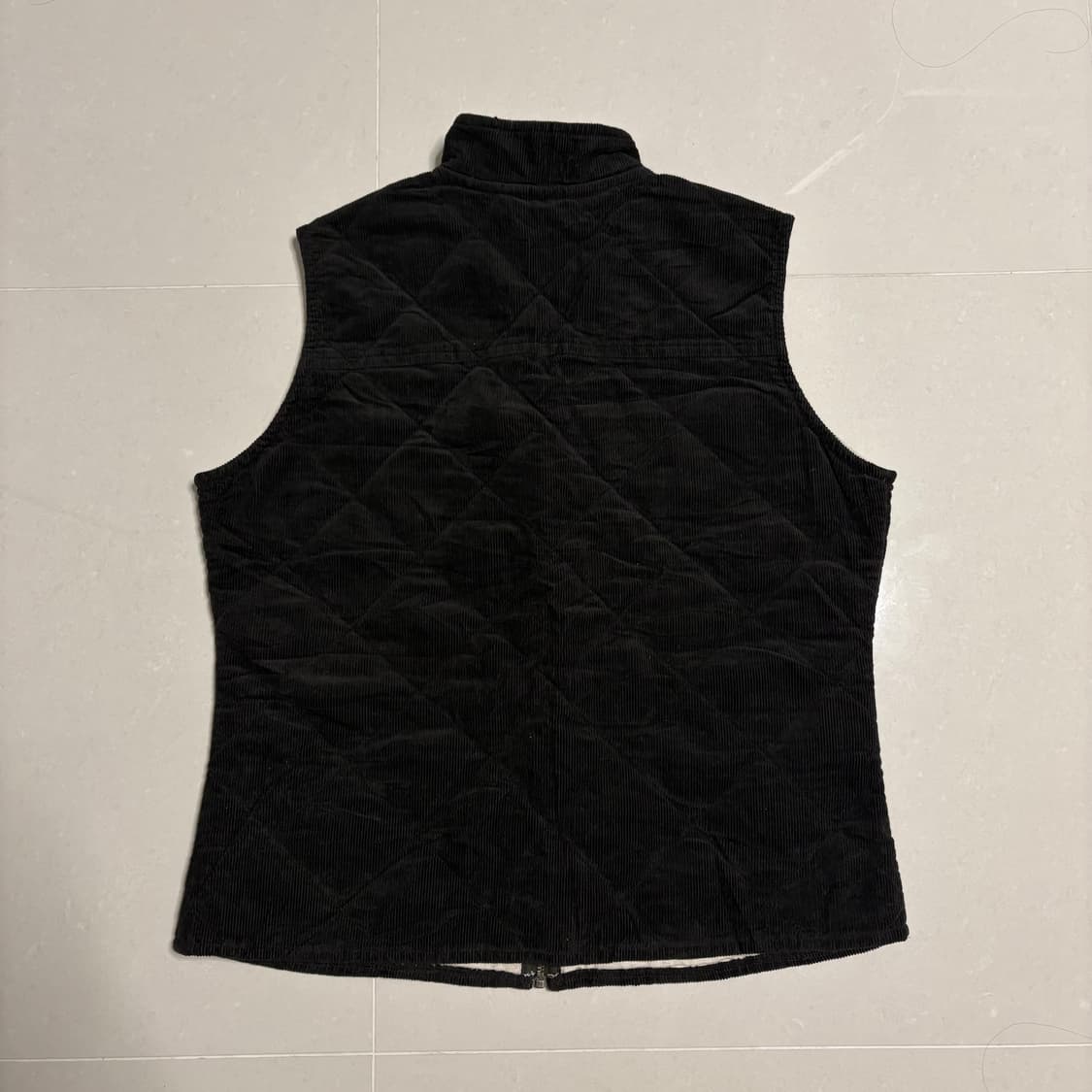 정품 에디바우어 코듀로이 퀼팅 조끼 집업 베스트 상품이미지7