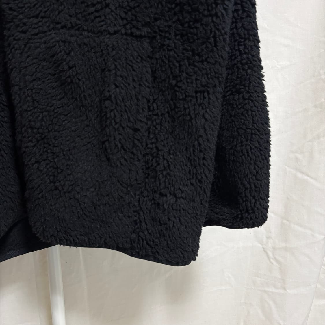 유니클로 X 화이트마운티니어링 후리스 스냅 풀오버 / 블랙, XL 상품이미지6