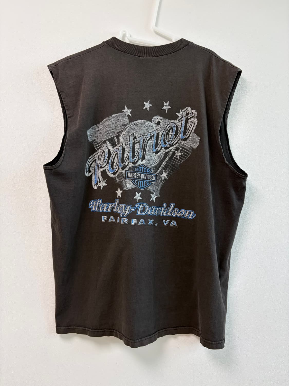 [MADE IN USA] 아카이브 할리데이비슨 빈티지 슬리브리스 민소매 상품이미지2