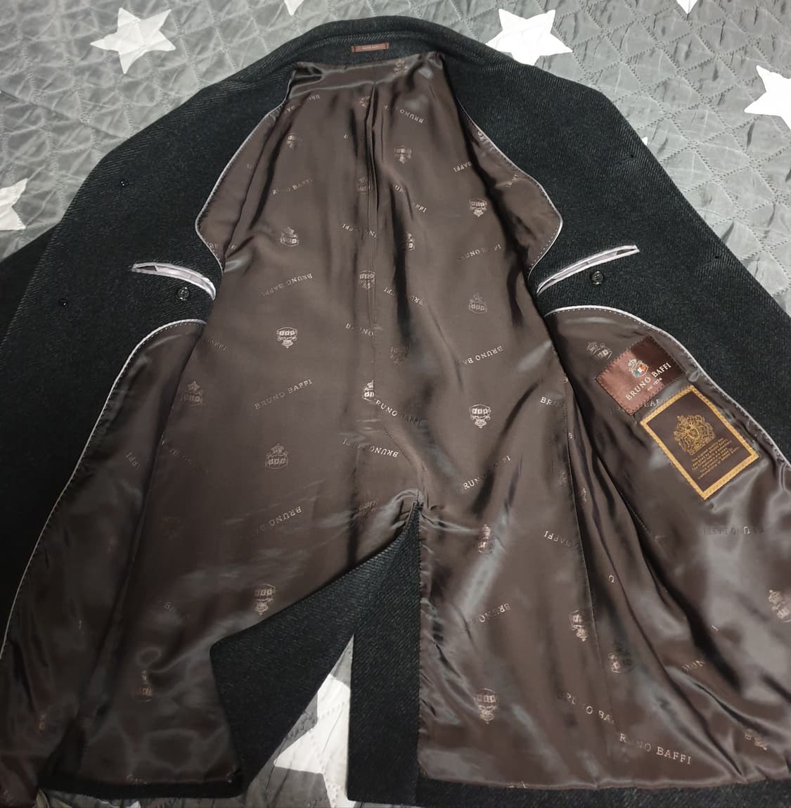 브루노바피 이태리 클래식 앙고라 혼방 울  미디 코트 (L) 상품이미지4