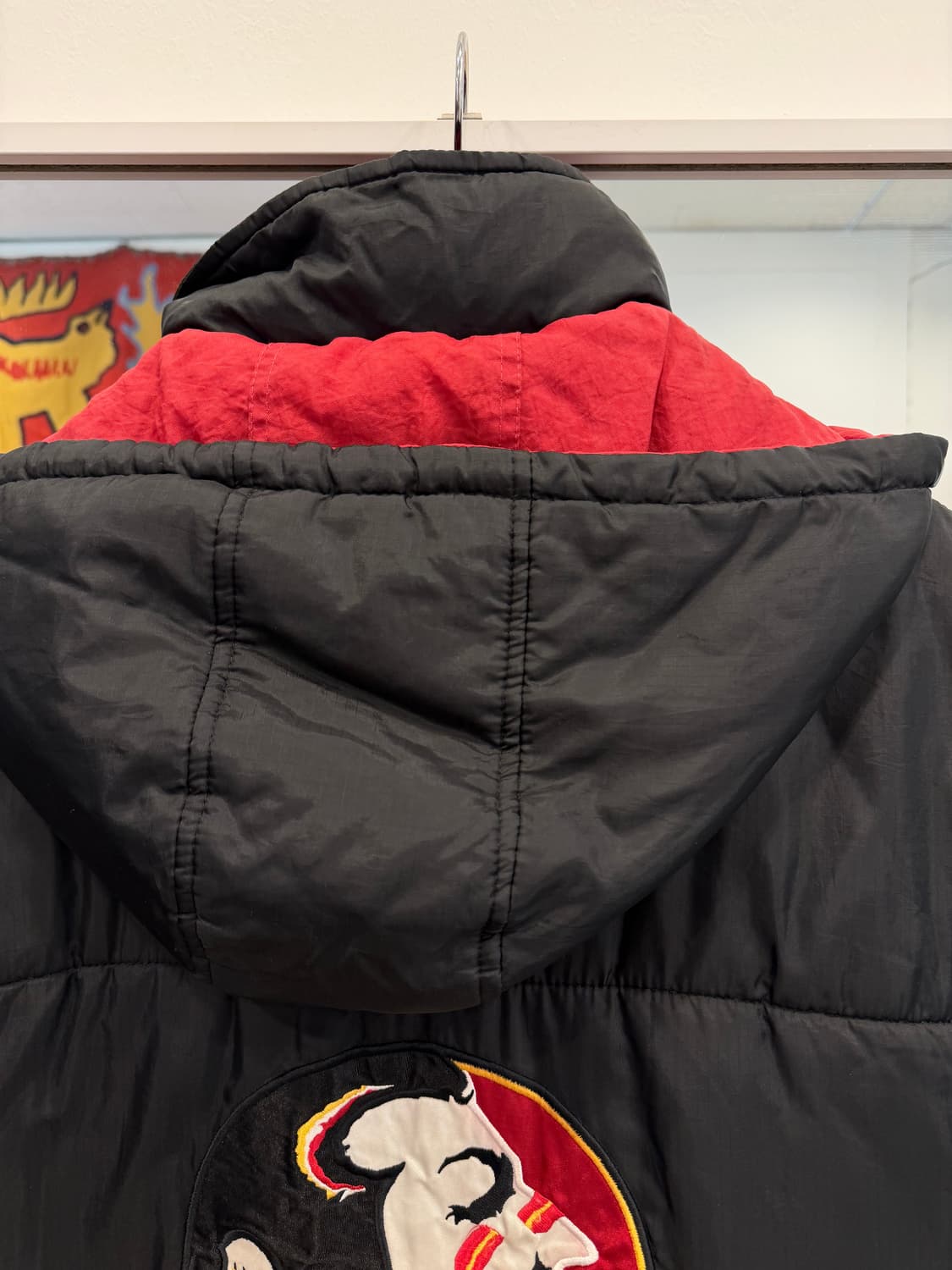 90s Pro Player NFL 플로리다 세미놀즈 리버서블 패딩 아노락 상품이미지9