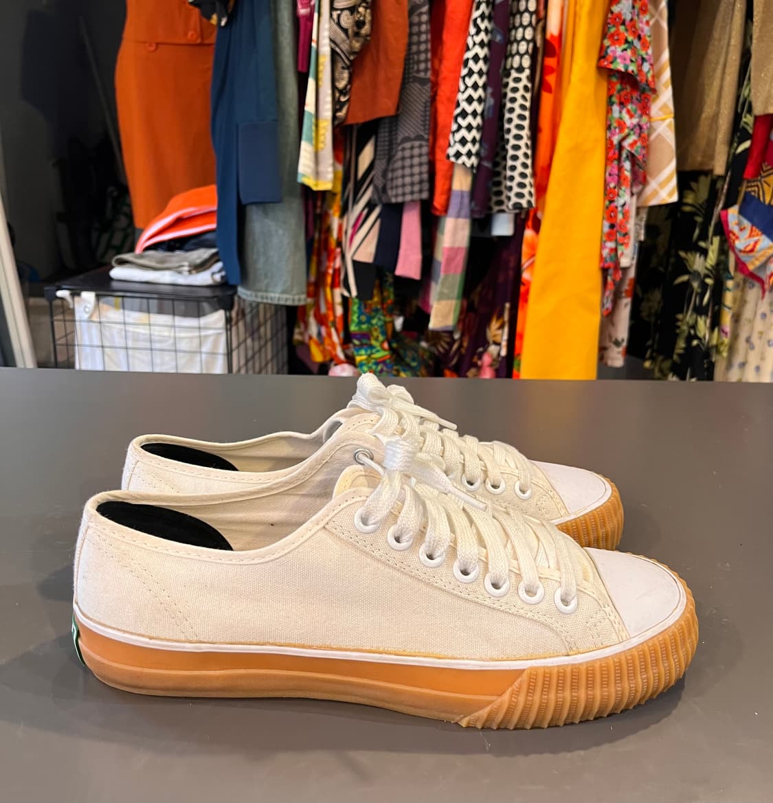 피에프 플라이어스 캔버스 로우 스니커즈 아이보리 (285mm) 상품이미지4