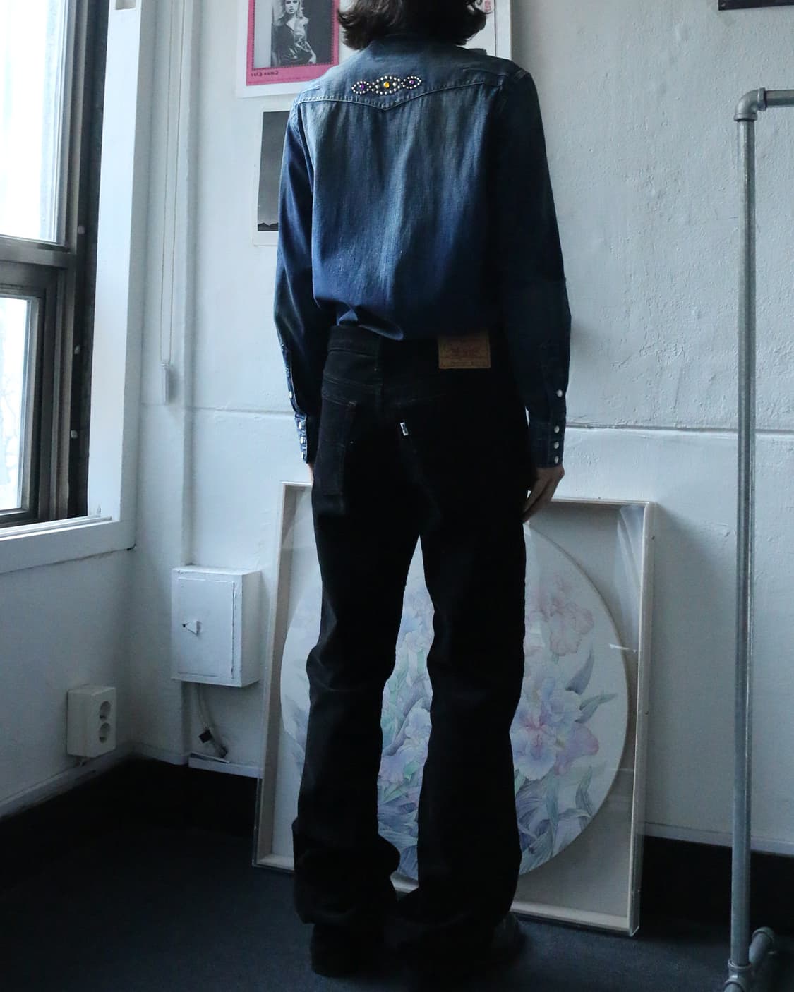 2000s 리바이스 517 블랙 코듀로이 팬츠 상품이미지2