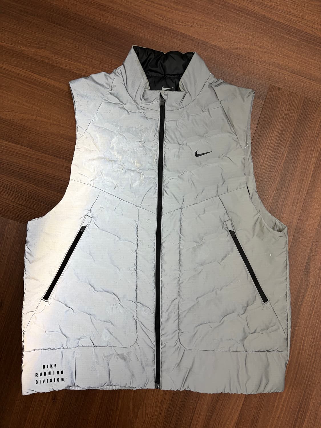 나이키 러닝 디비전  러닝 베스트 리플렉티브 실버 XL 상품이미지1