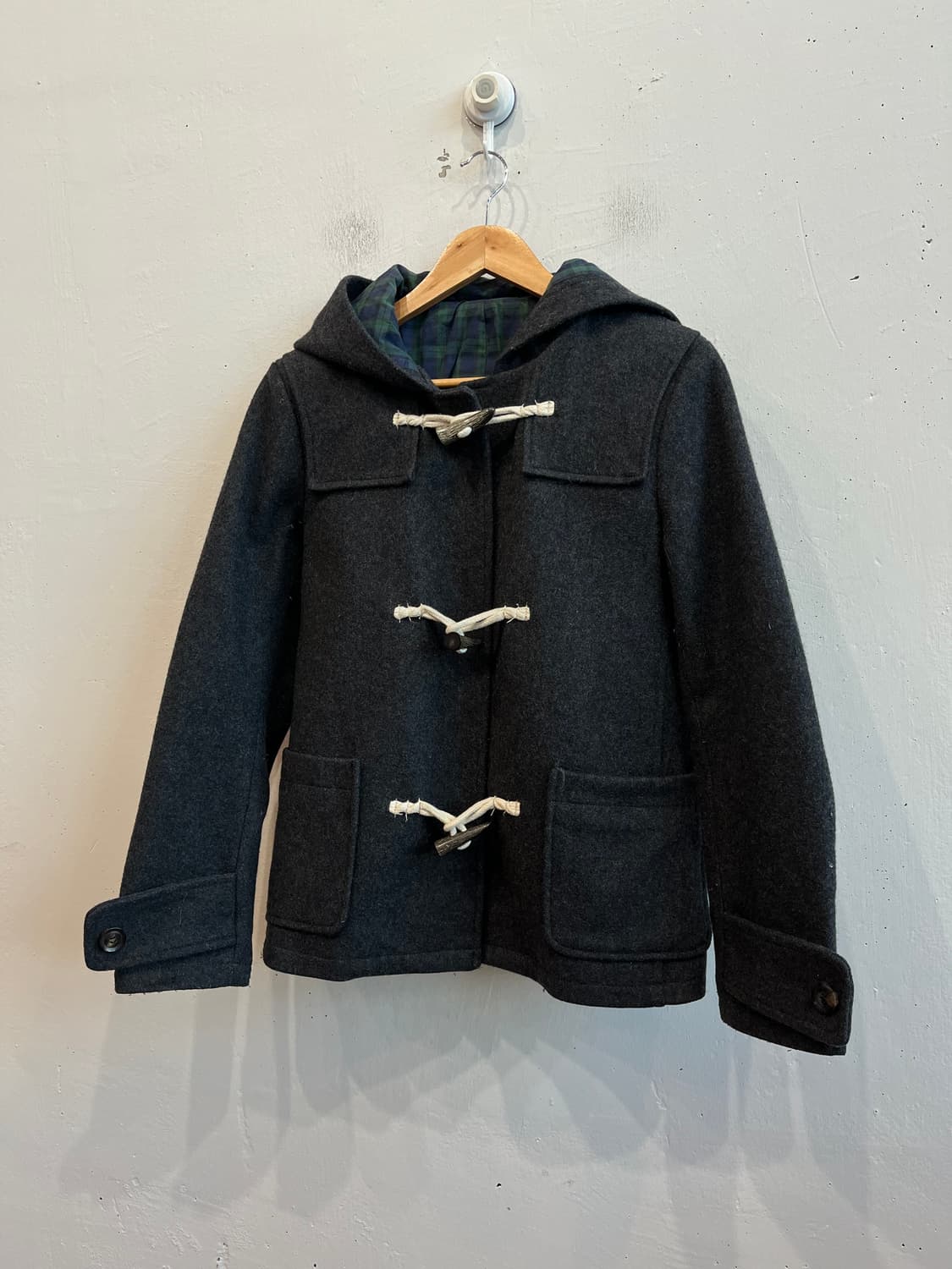 Made in JAPAN 울 더플 코트 상품이미지1