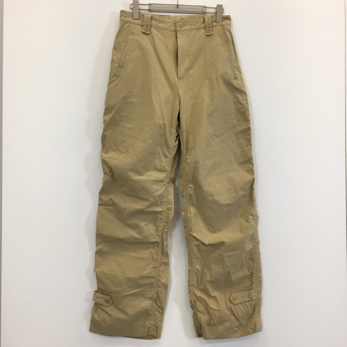 coor 쿠어 셔링 컴벳 트라우져 베이지팬츠 S  상품이미지1