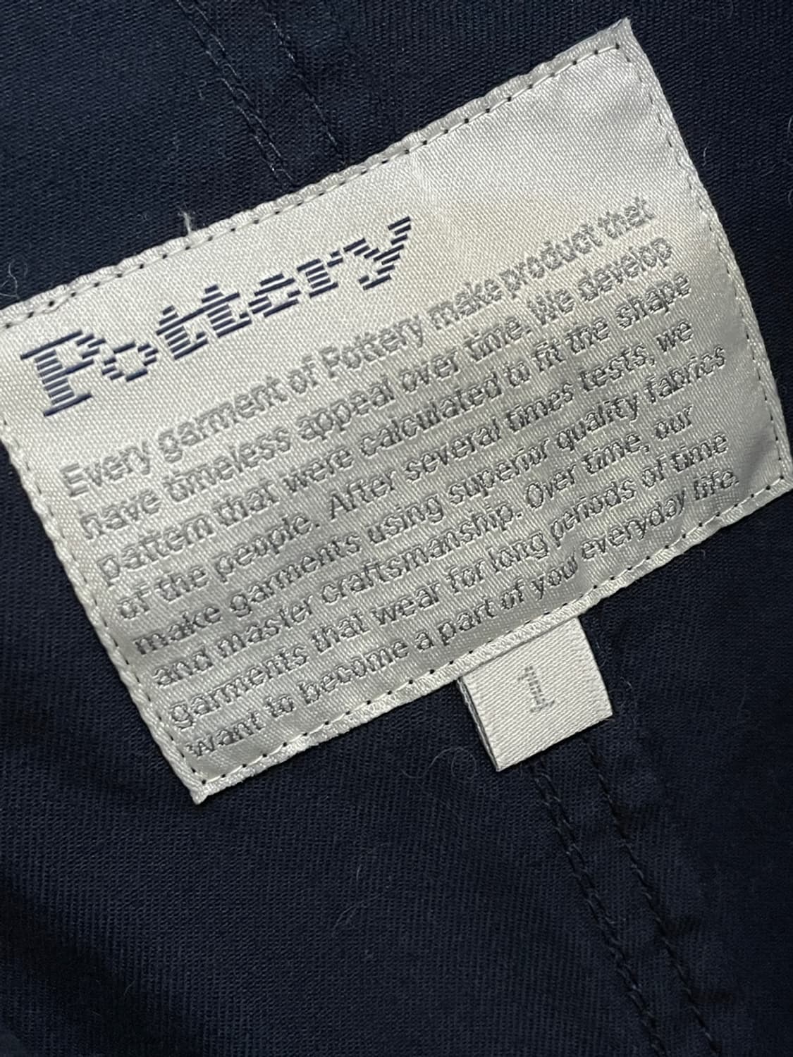 포터리 워시드 스포츠 자켓 상품이미지5