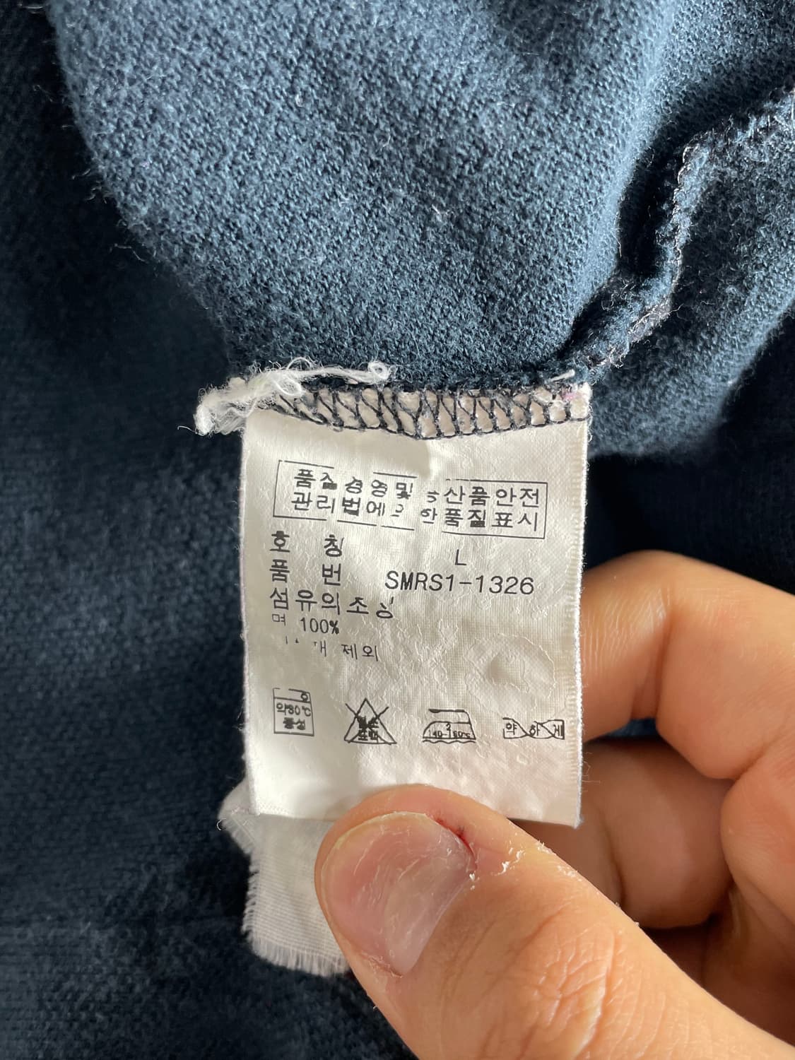 폴로 랄프로렌 네이비 빅포니 반팔 카라티 상품이미지4