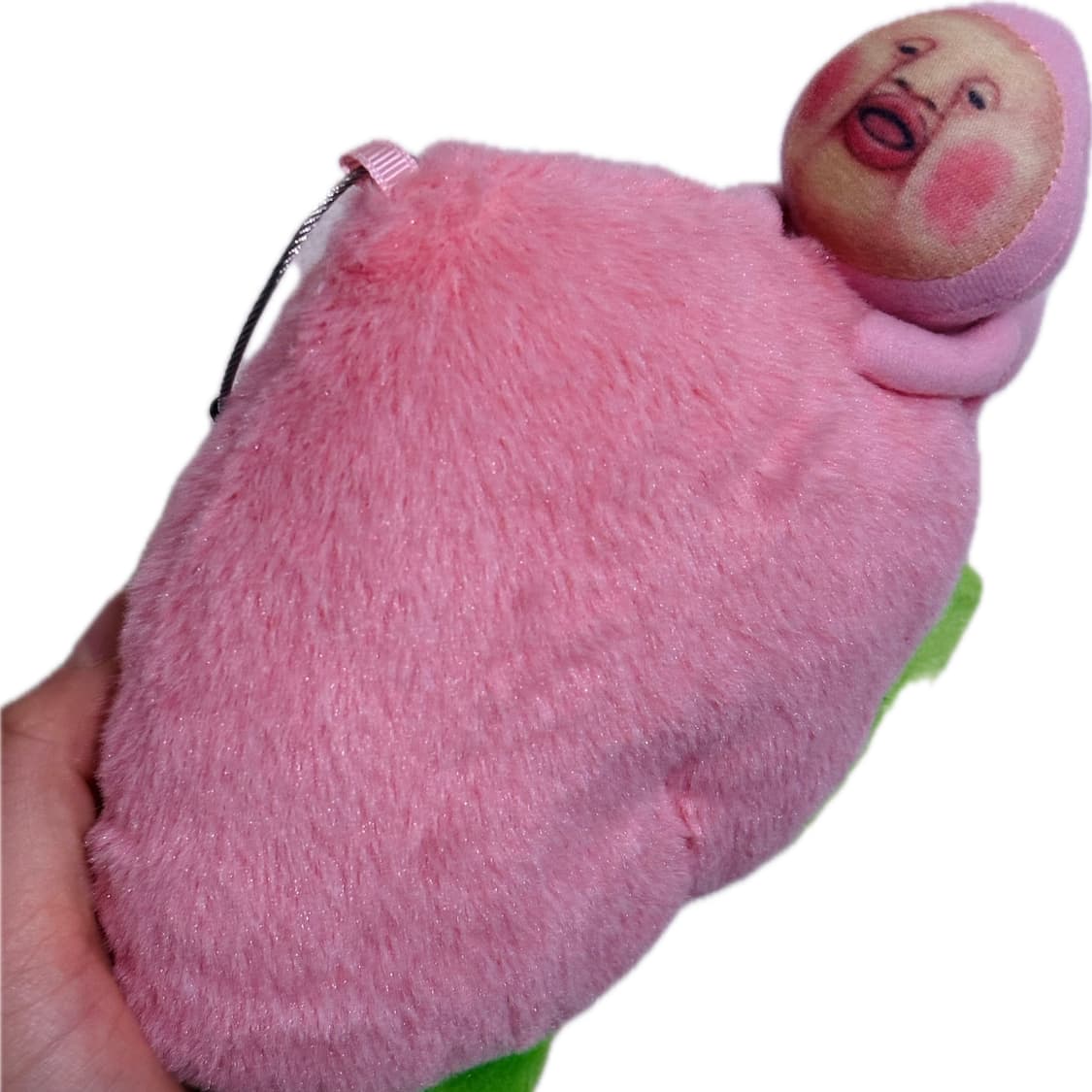 Kobitozukan Momo Pouch Keyring (Pink) 상품이미지1