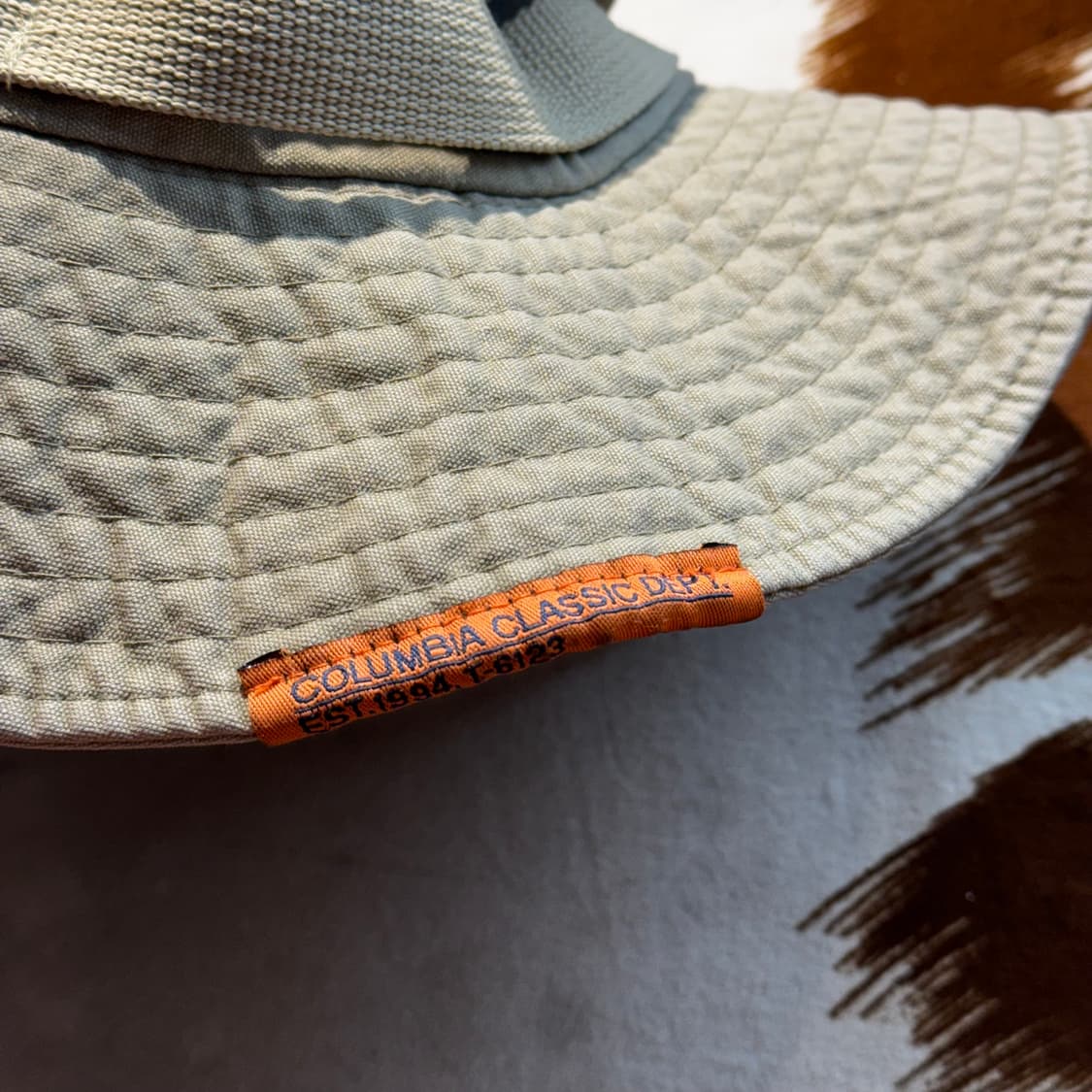 컬럼비아 빈티지 버킷햇 카키 (OS) 사파리 상품이미지4