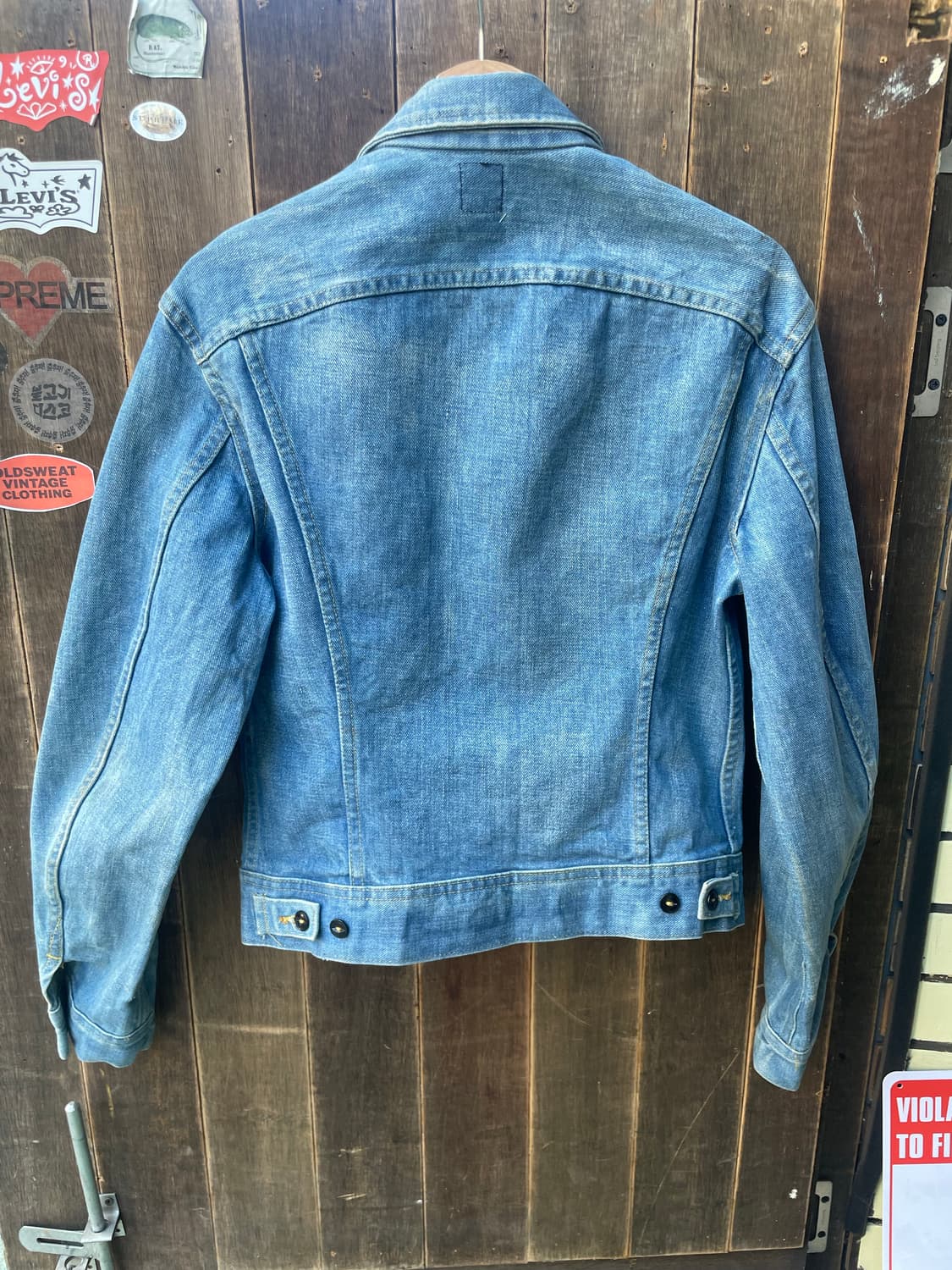 80's Vintage Lee DenimJacket Made in USA 상품이미지7