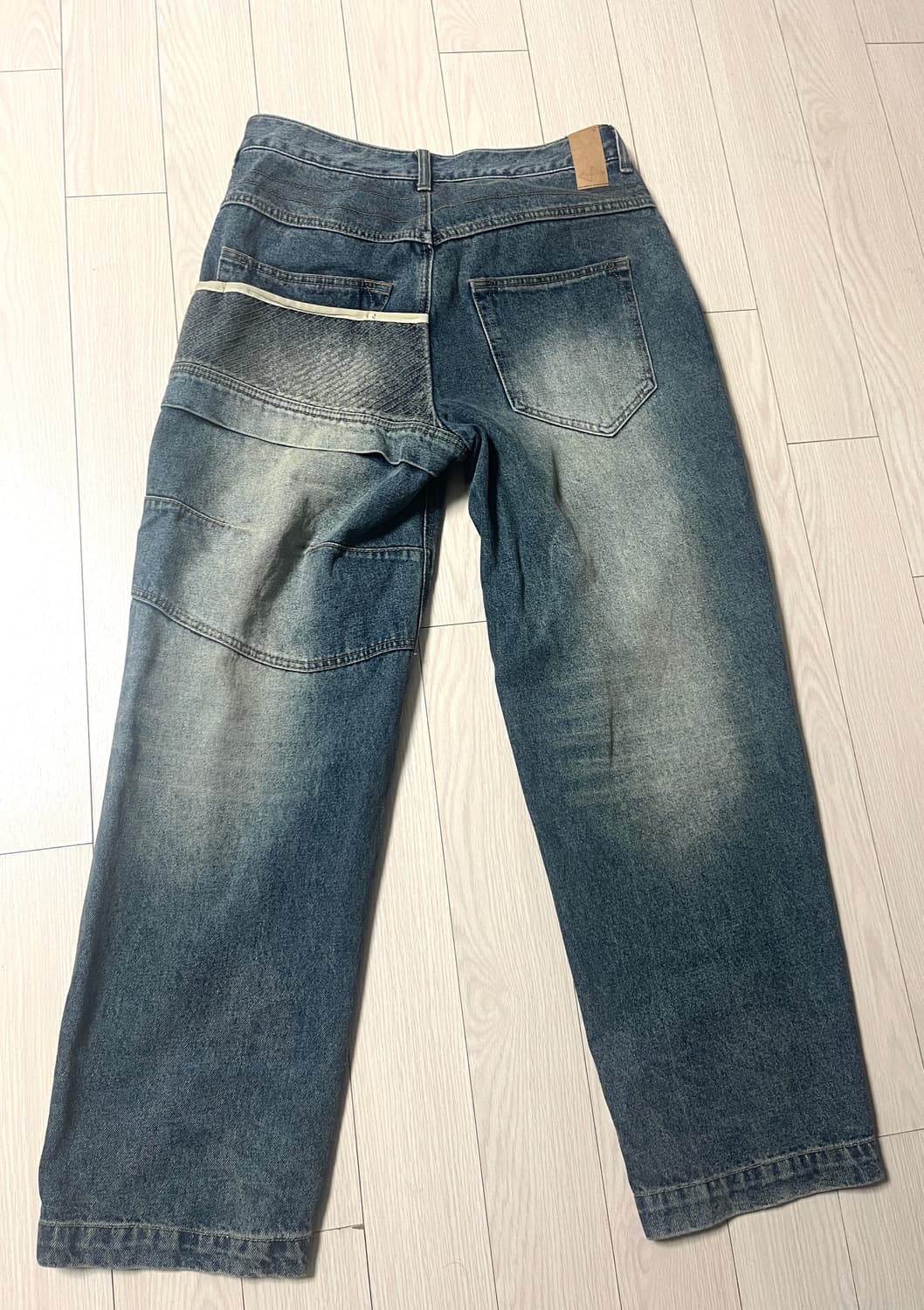 (gear) washed denim pants (blue) m size 상품이미지3