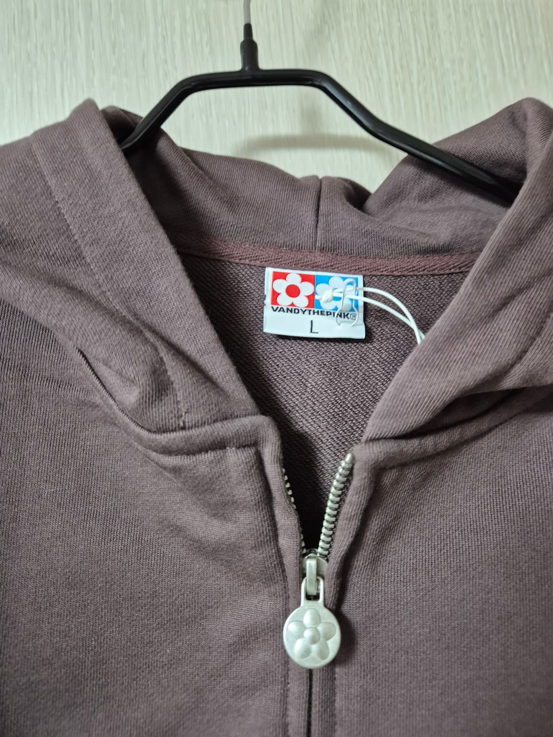 (새제품) 반디더핑크 sm타운 후드집업 점퍼 라지 상품이미지5