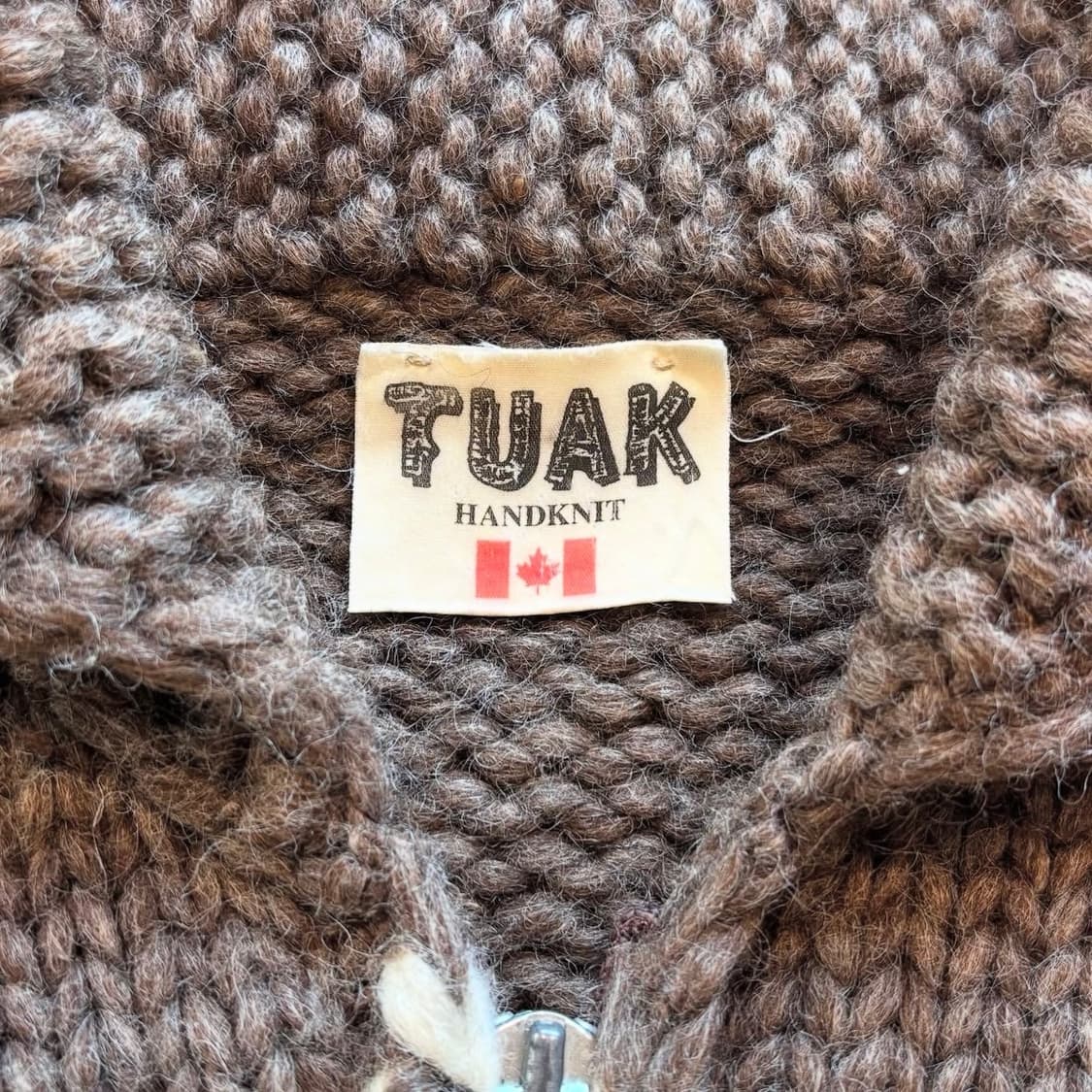 90's TUAK Handmade Cowichan sweater 상품이미지6