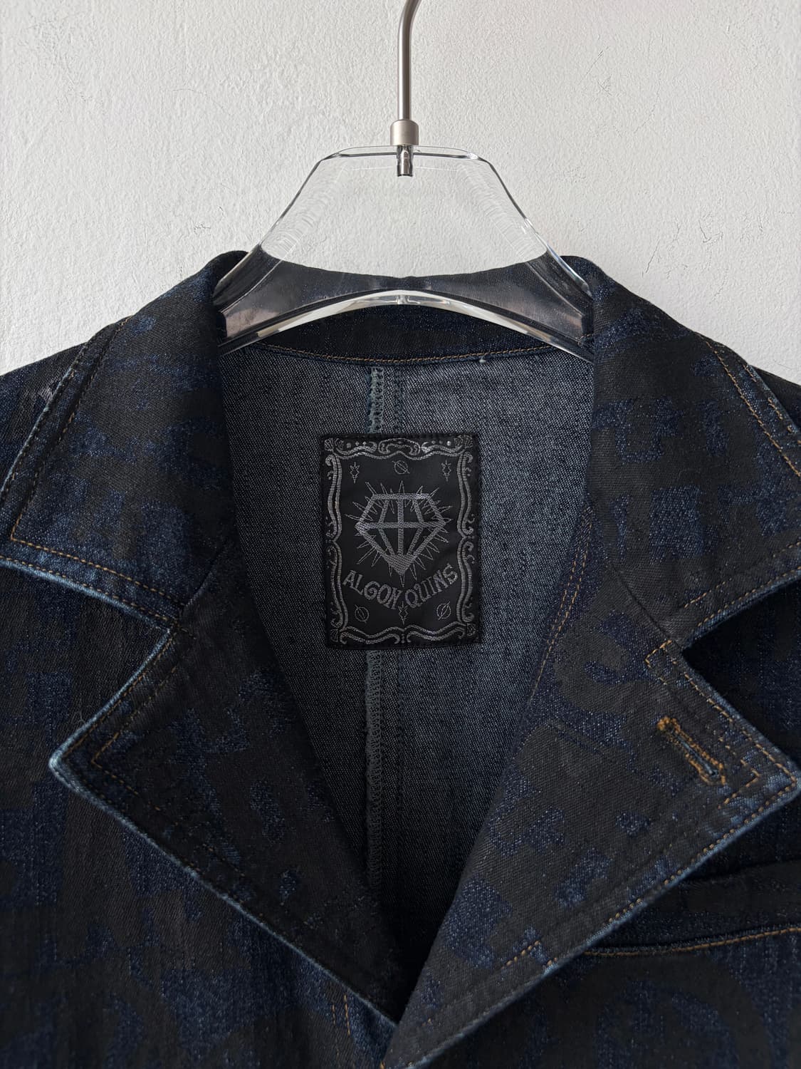 알곤 퀸즈 왁스 코팅 데님 자켓 상품이미지3