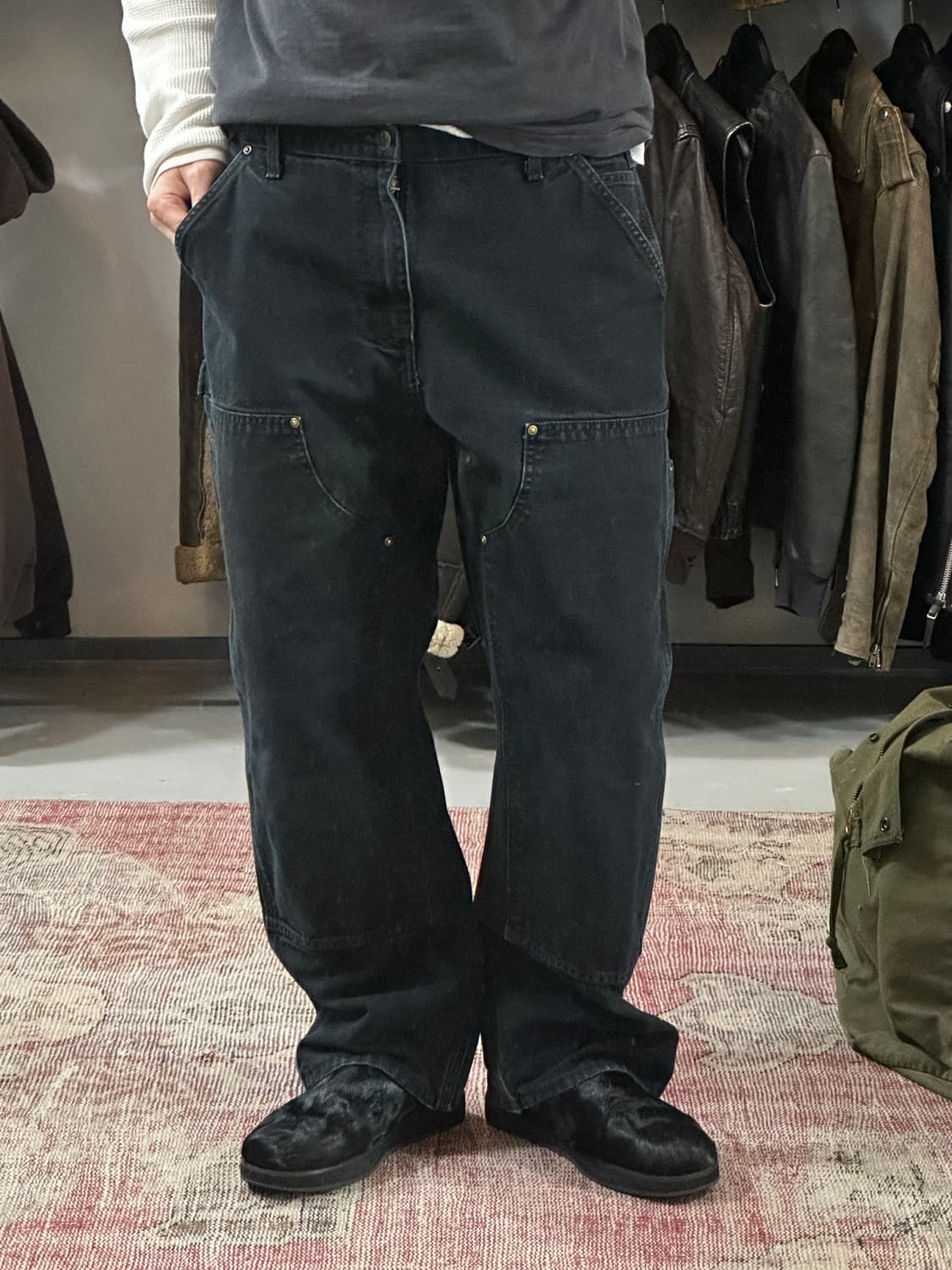 OG 칼하트 B136 더블니 팬츠 칼하트 썩블니 상품이미지10