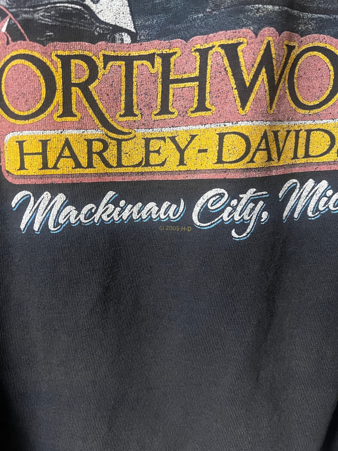 00s 할리데이비슨 빈티지 티셔츠 상품이미지6