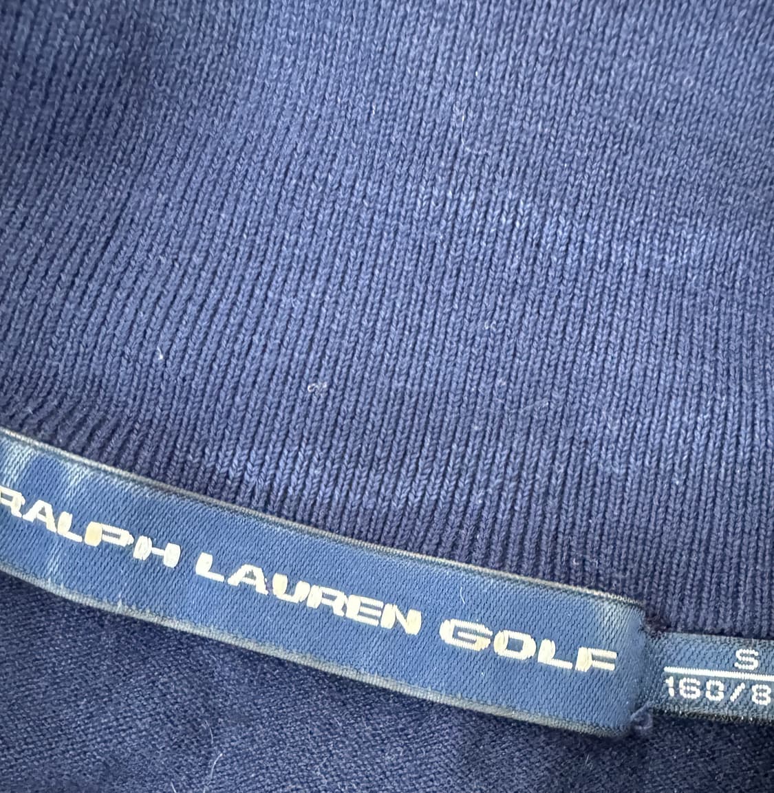 여성용 S 폴로 랄프로렌 골프 빅포니 면 반집업 니트  상품이미지4