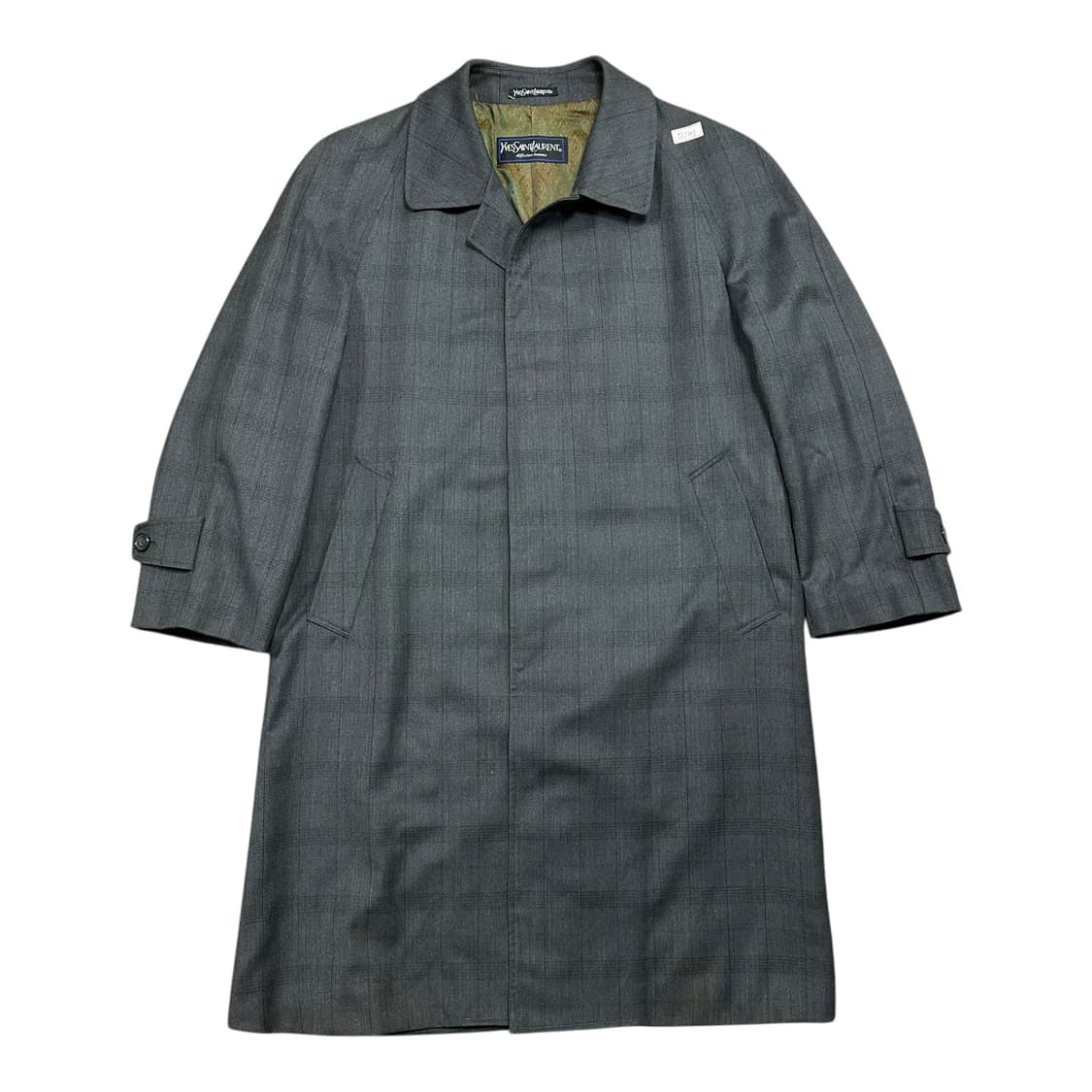 ✨ (바배) 입생로랑 뿌르 옴므 YSL 00s 개버딘 트렌치 코트  상품이미지1