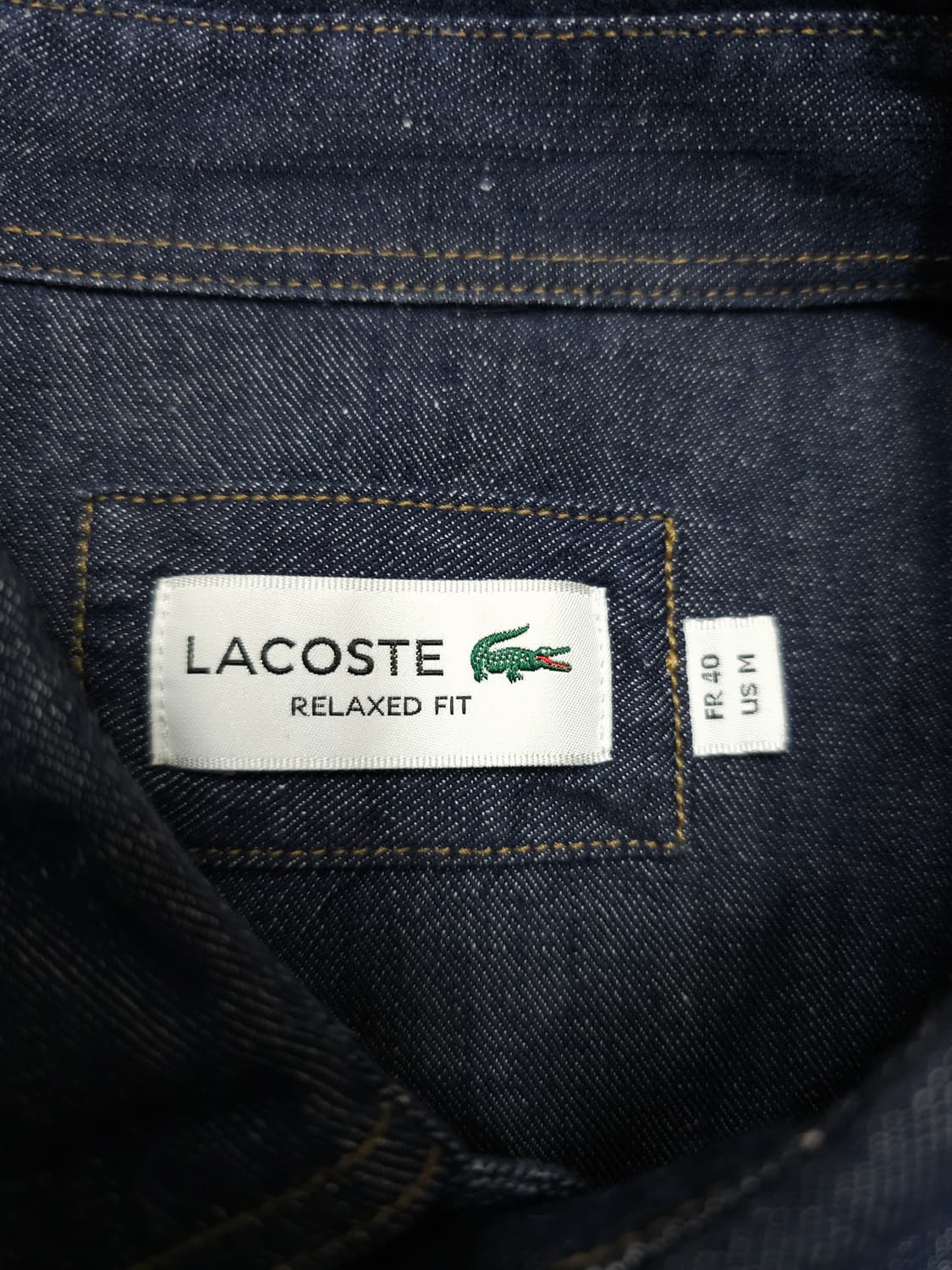 라코스테 린넨 셔츠 M 상품이미지6