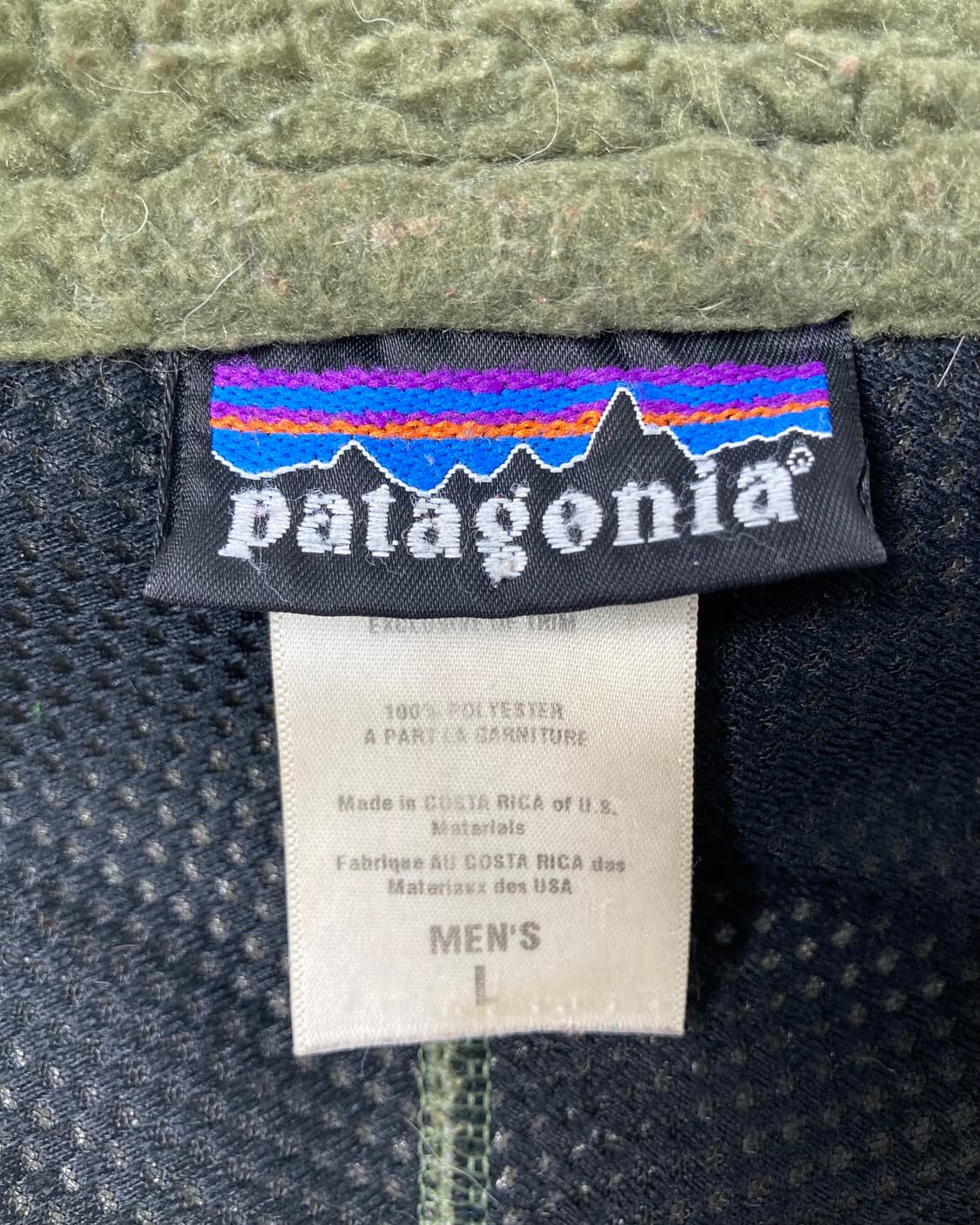00s Patagonia Retro-x Pile Fleece Jacket 상품이미지3