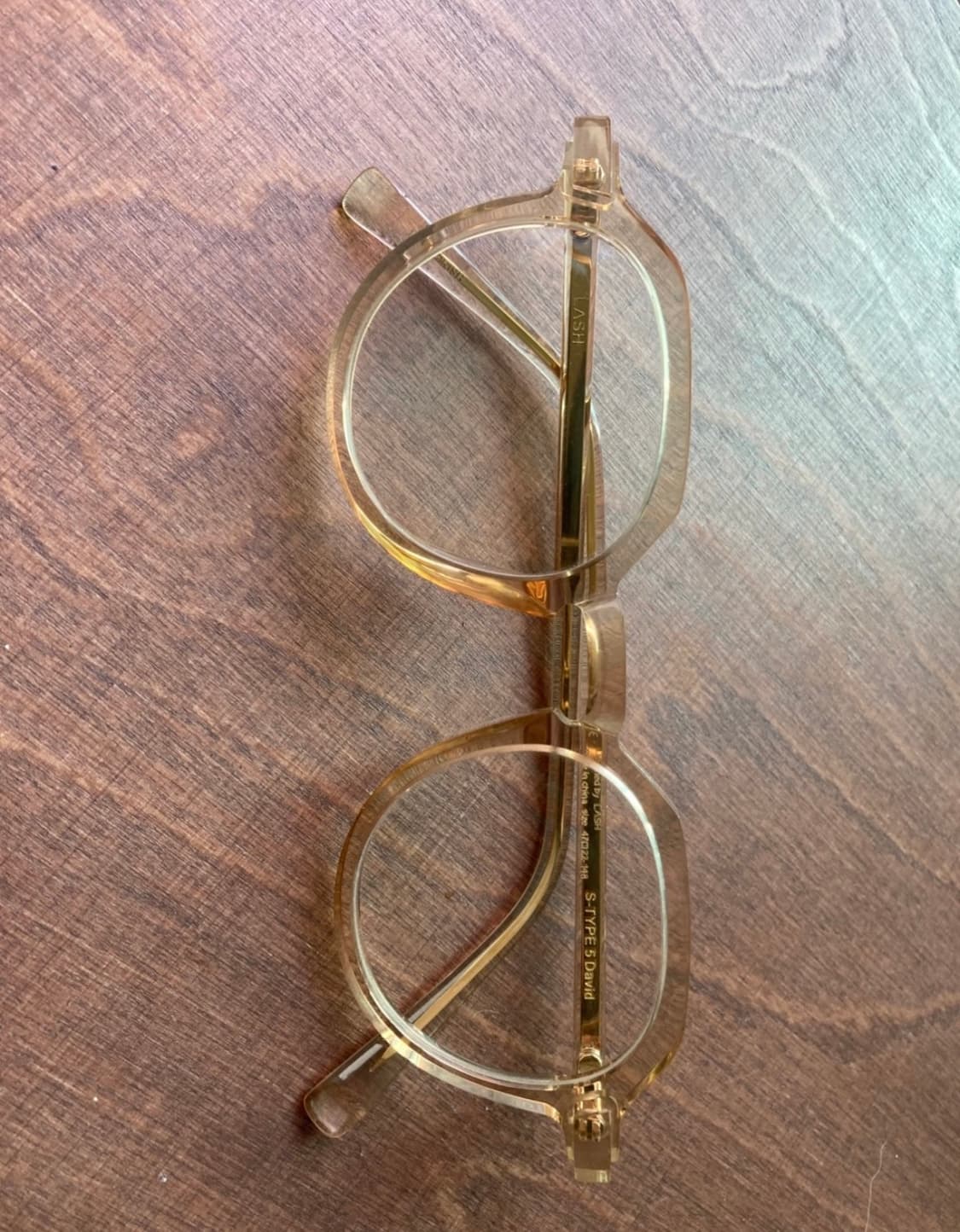 LASH 안경 DAVID(투명테) 상품이미지1