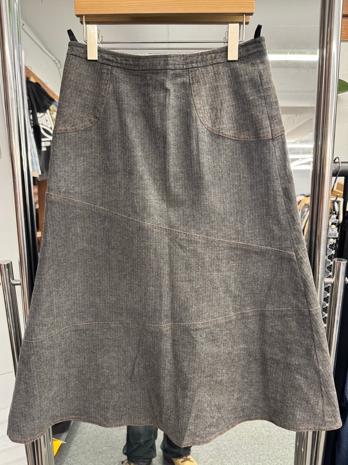 LOURDES 빈티지 치마 상품이미지1