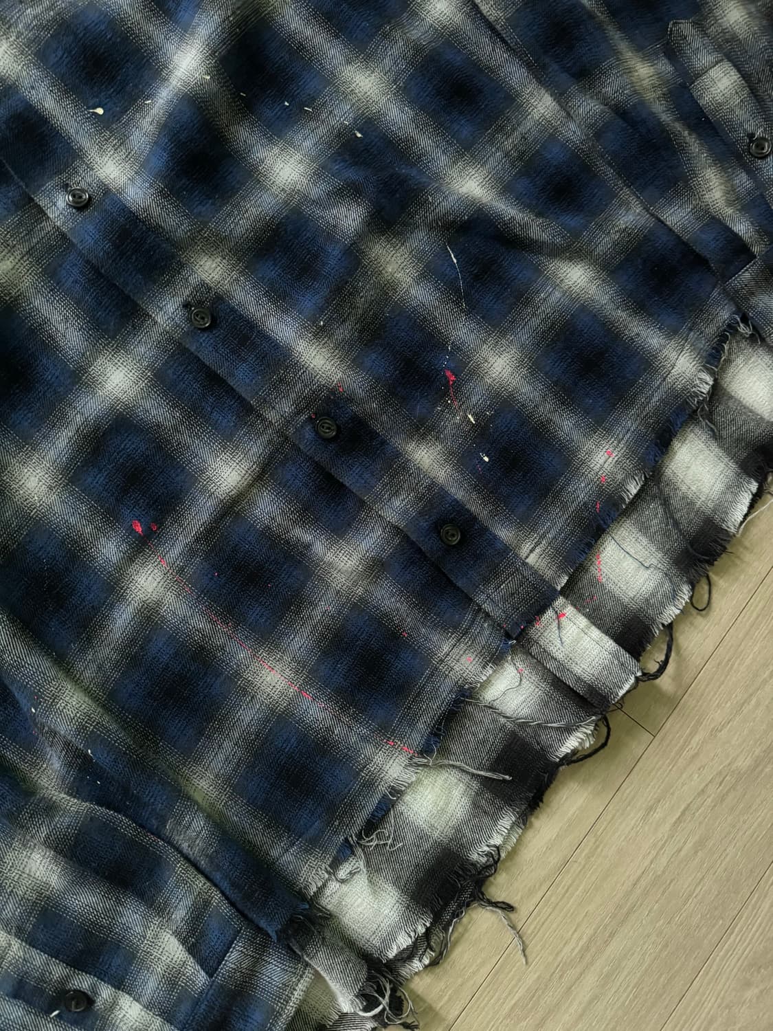 블랙아웃 그린 리버 체크 셔츠 GREEN RIVER SHIRT 상품이미지5