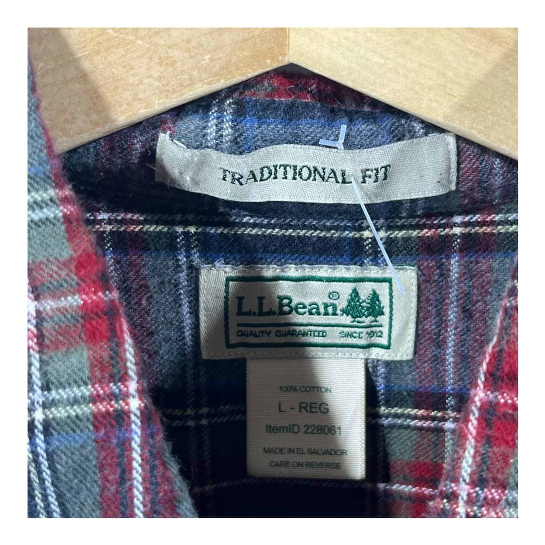 [LL Bean] 엘엘빈 원포켓 체크셔츠 상품이미지3