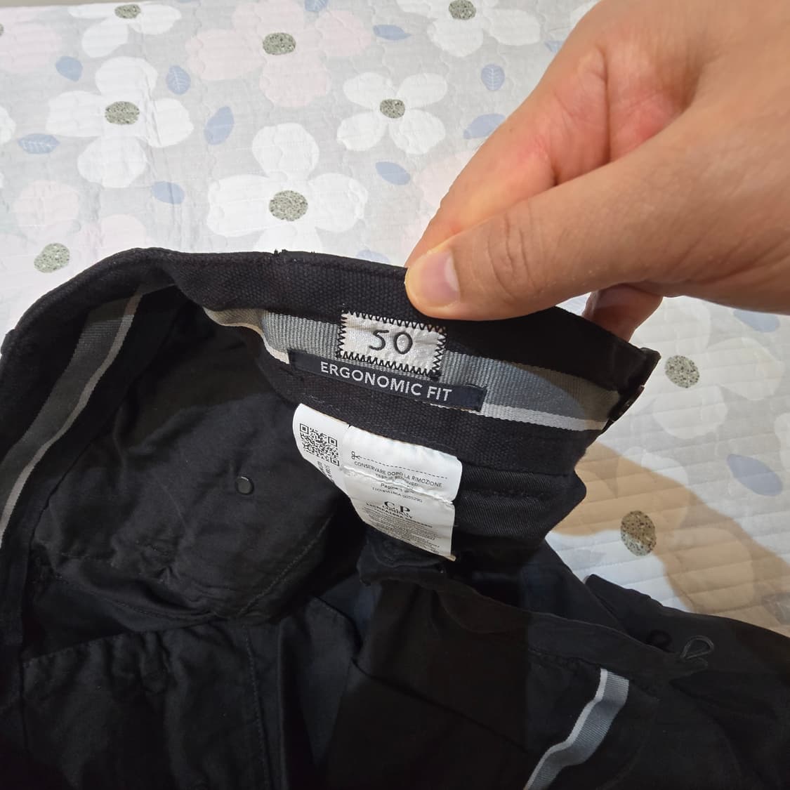 CP 컴퍼니 블랙 카고 바지  상품이미지5