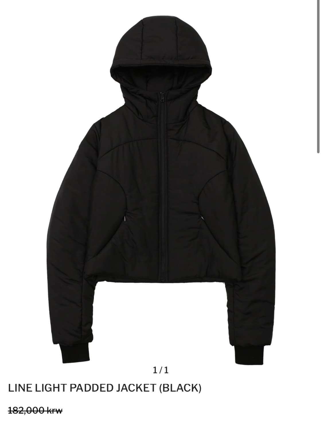 buttony LINE LIGHT PADDED JACKET size2 상품이미지1