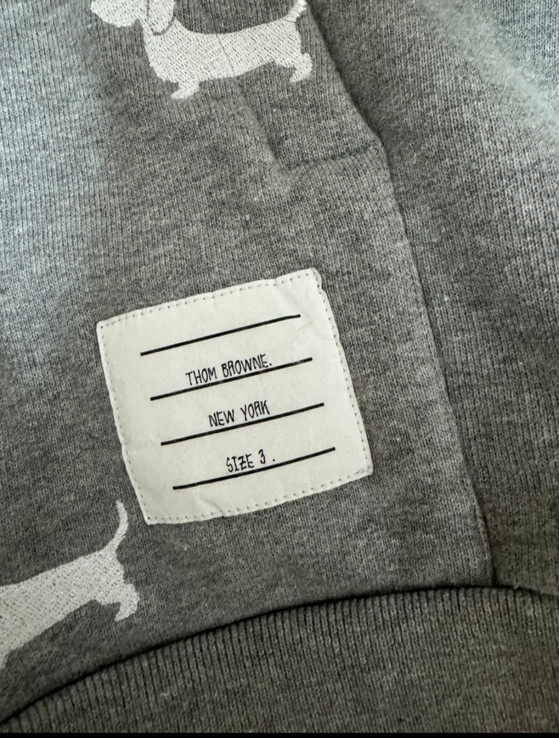 톰브라운 강아지 후드집업 상품이미지2