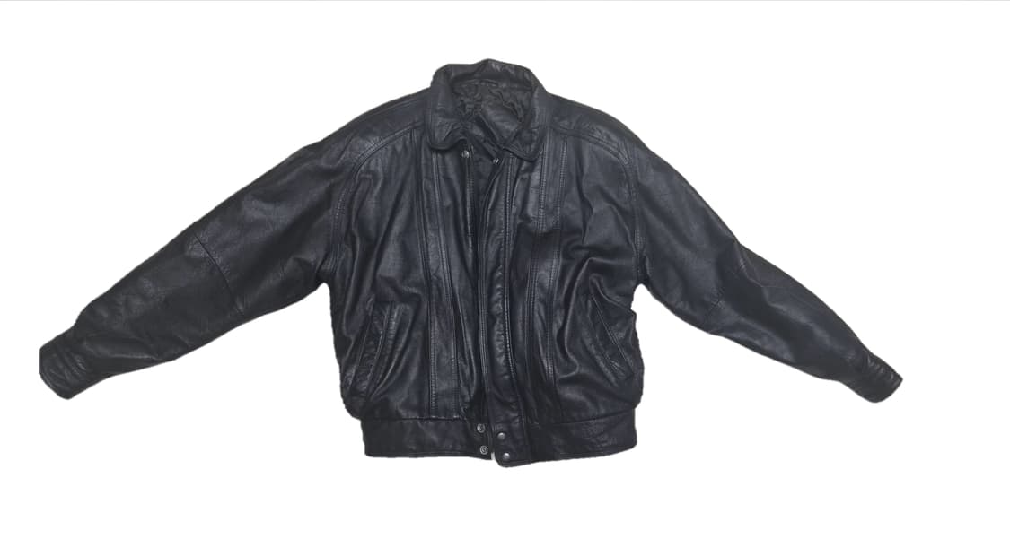 빈티지 크롭 봄버 자켓 상품이미지1