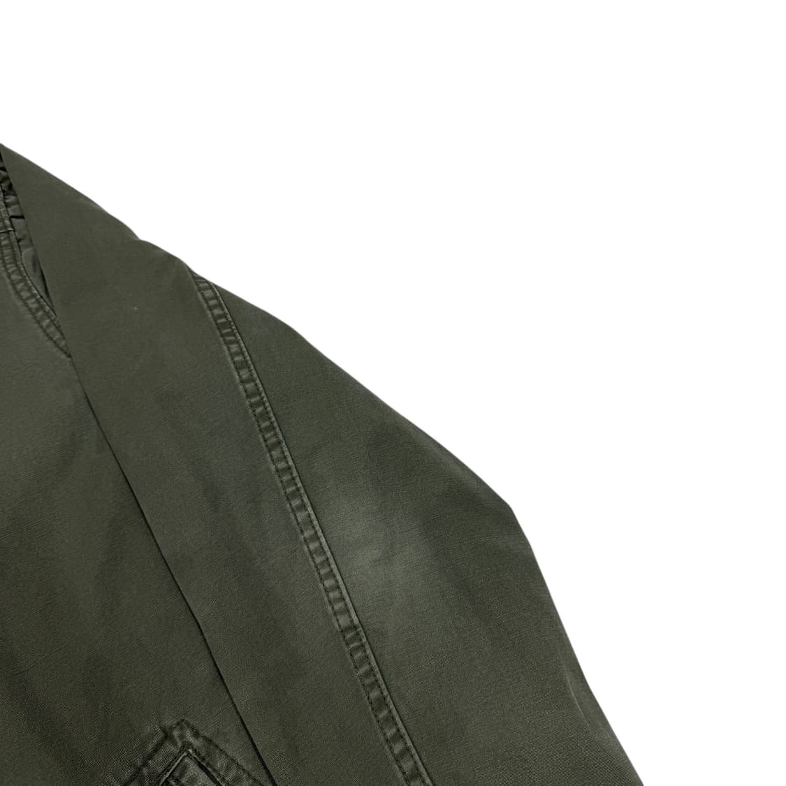 아베크롬비 워시드 코튼 MA-1 봄버 자켓 카키 그린 2XL 상품이미지6