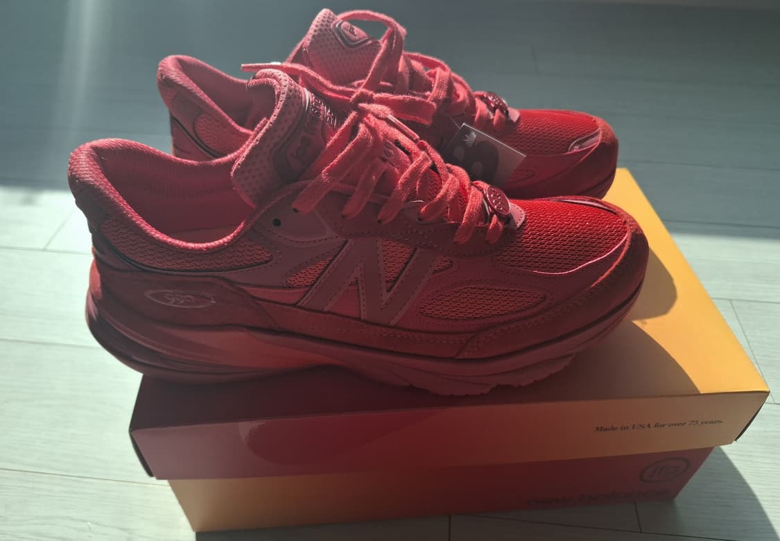 뉴발란스 990v6 조프레쉬 Paris red 파리 레드 270 상품이미지5