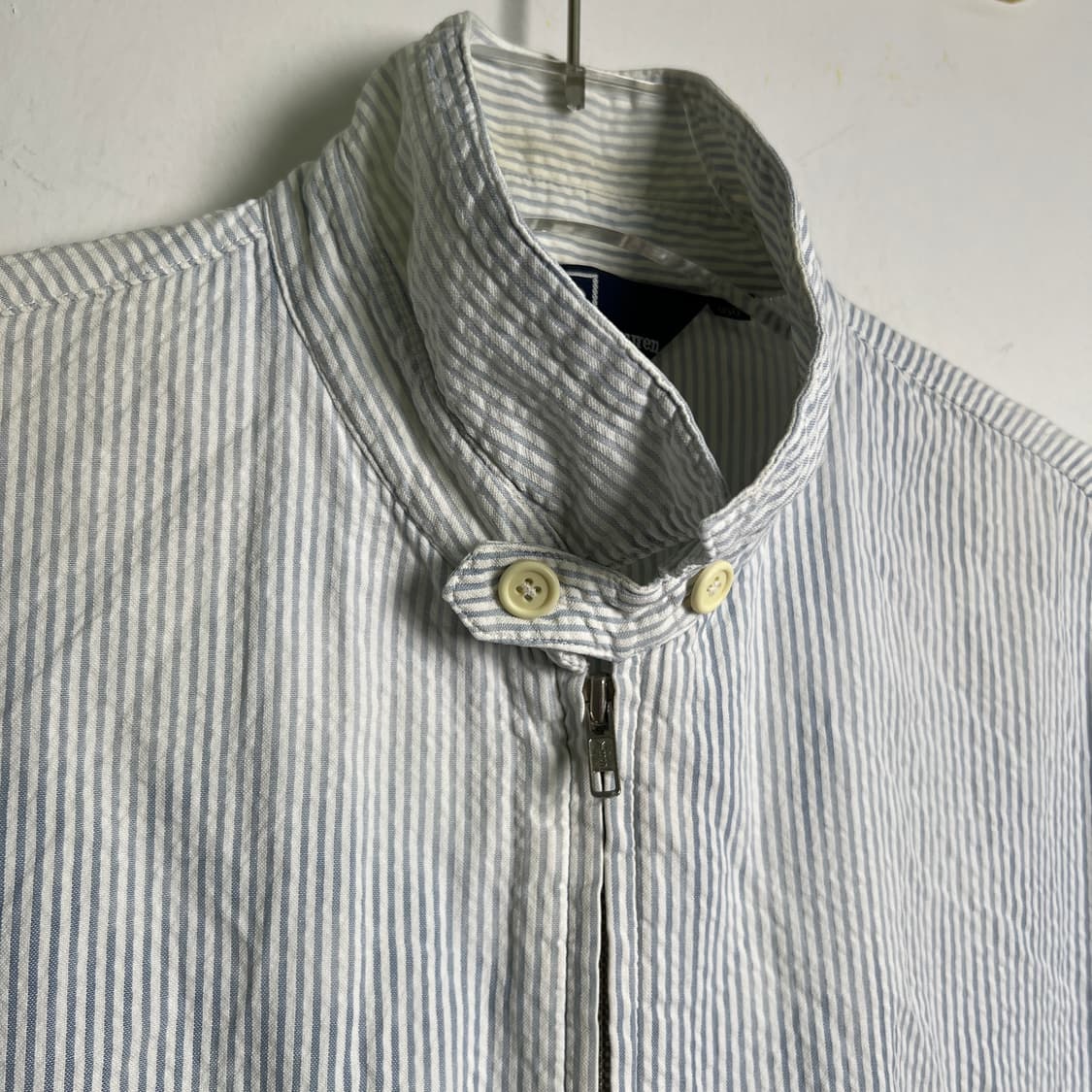 폴로 랄프로렌 시어서커 스트라이프 블루종 자켓 100 상품이미지6