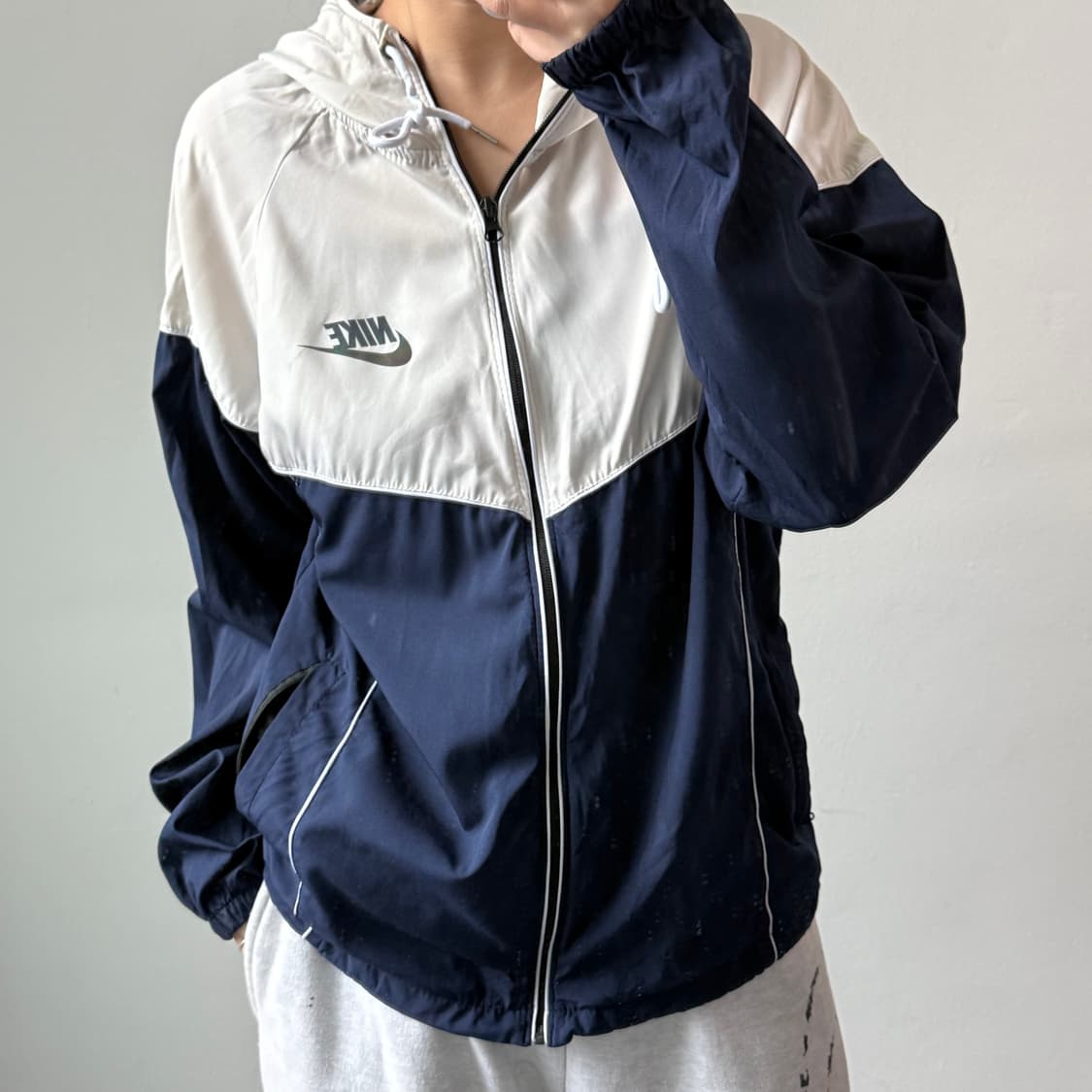 [3XL] 나이키 배색 바람막이 상품이미지1