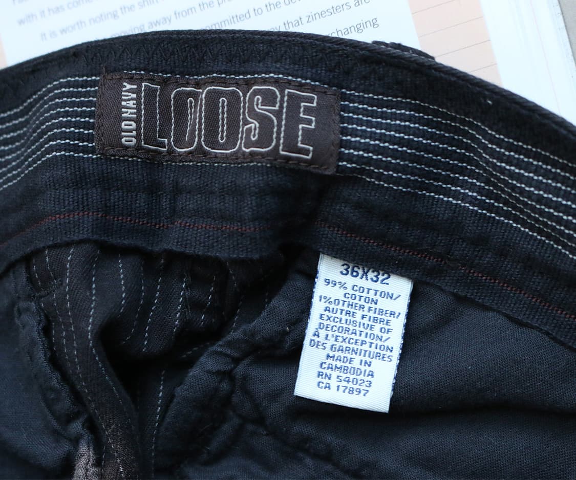 올드 네이비 와이드 핀스트라이프 팬츠  상품이미지7