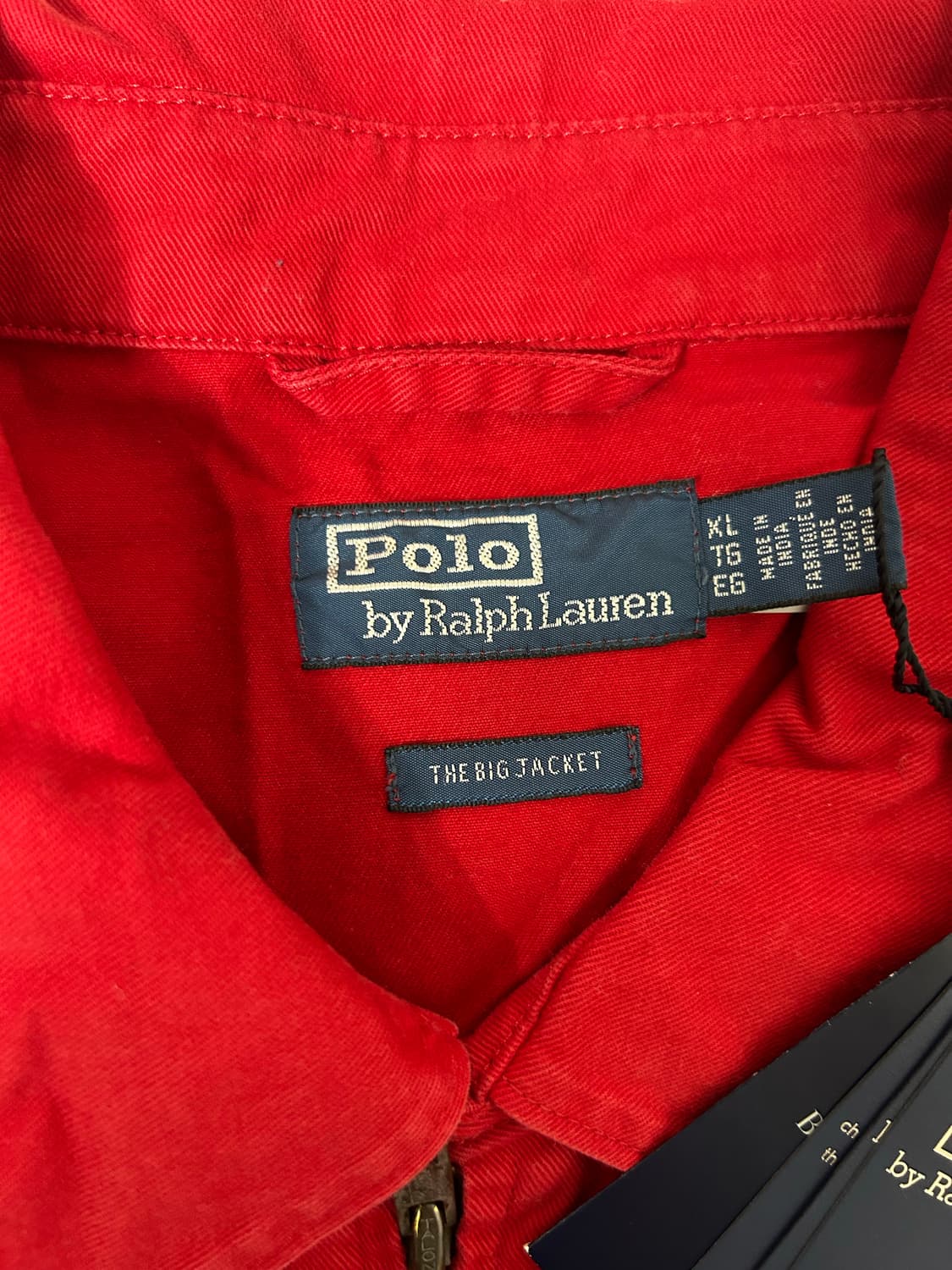 폴로 랄프로렌 빅자켓 레드 상품이미지2