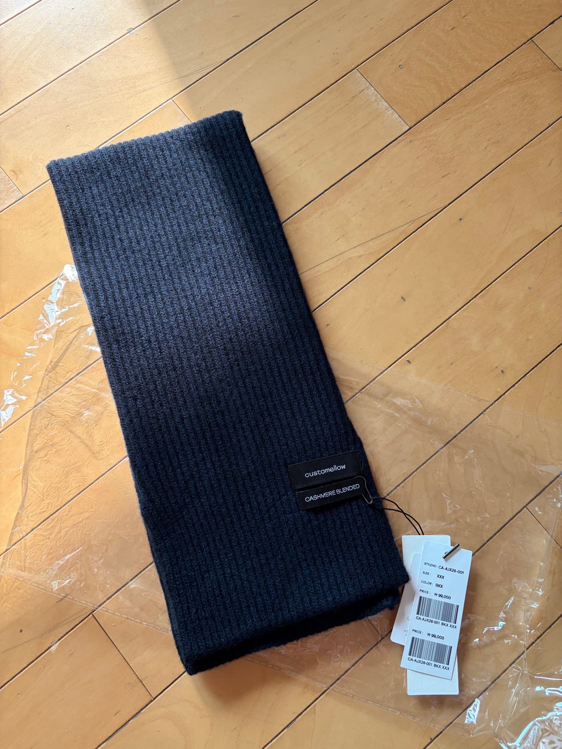 커스텀멜로우 캐시미어 머플러 상품이미지1